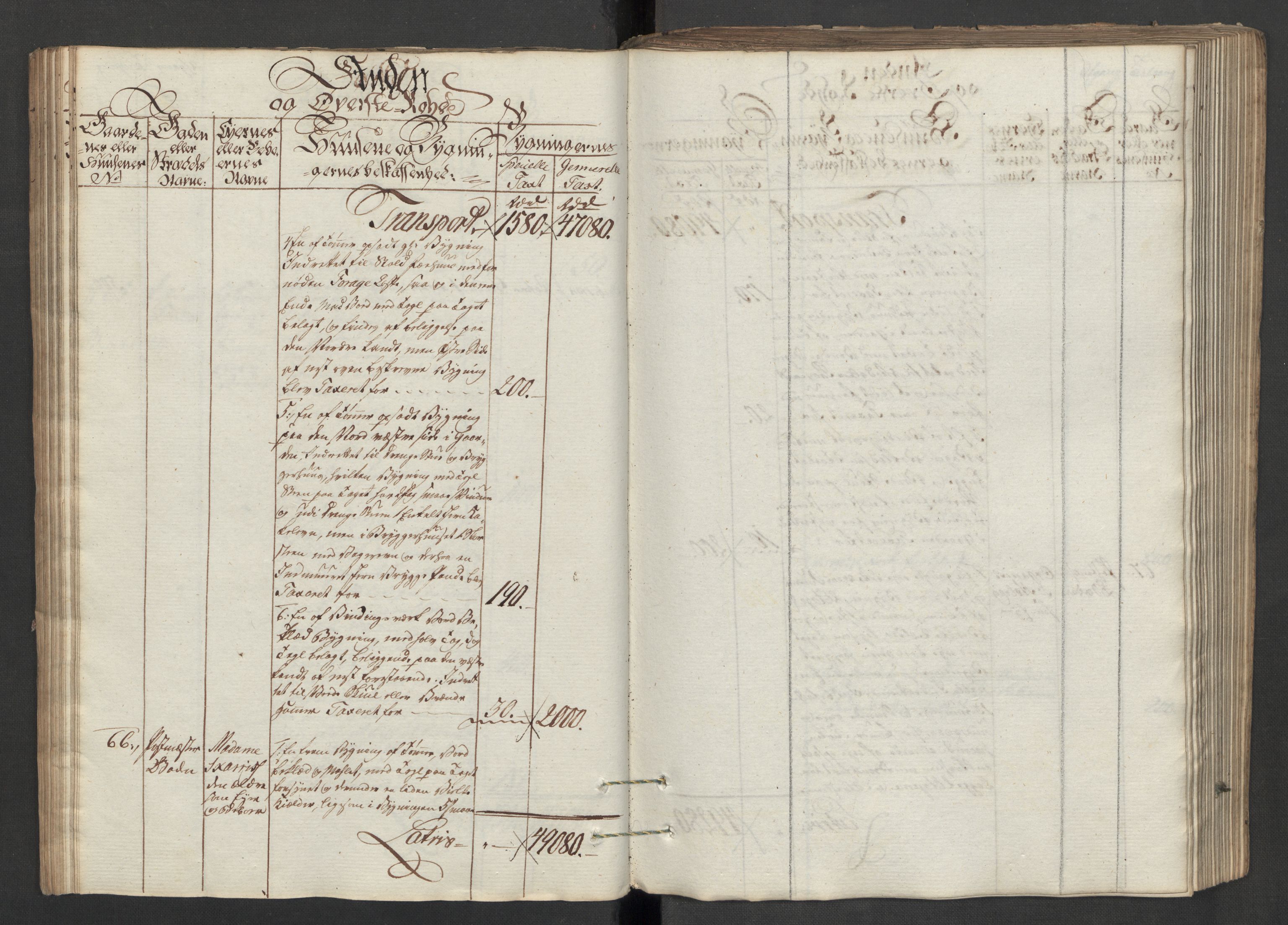 Kommersekollegiet, Brannforsikringskontoret 1767-1814, AV/RA-EA-5458/F/Fa/L0040/0004: Moss / Branntakstprotokoll, 1787, p. 62