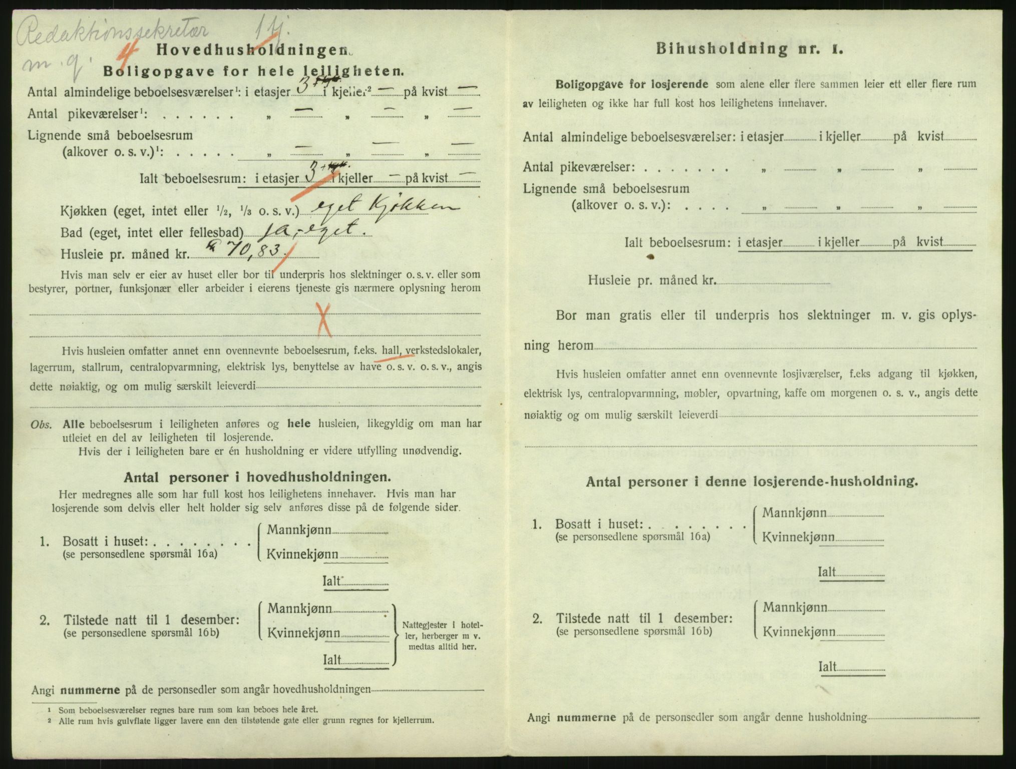 SAO, 1920 census for Kristiania, 1920, p. 111434