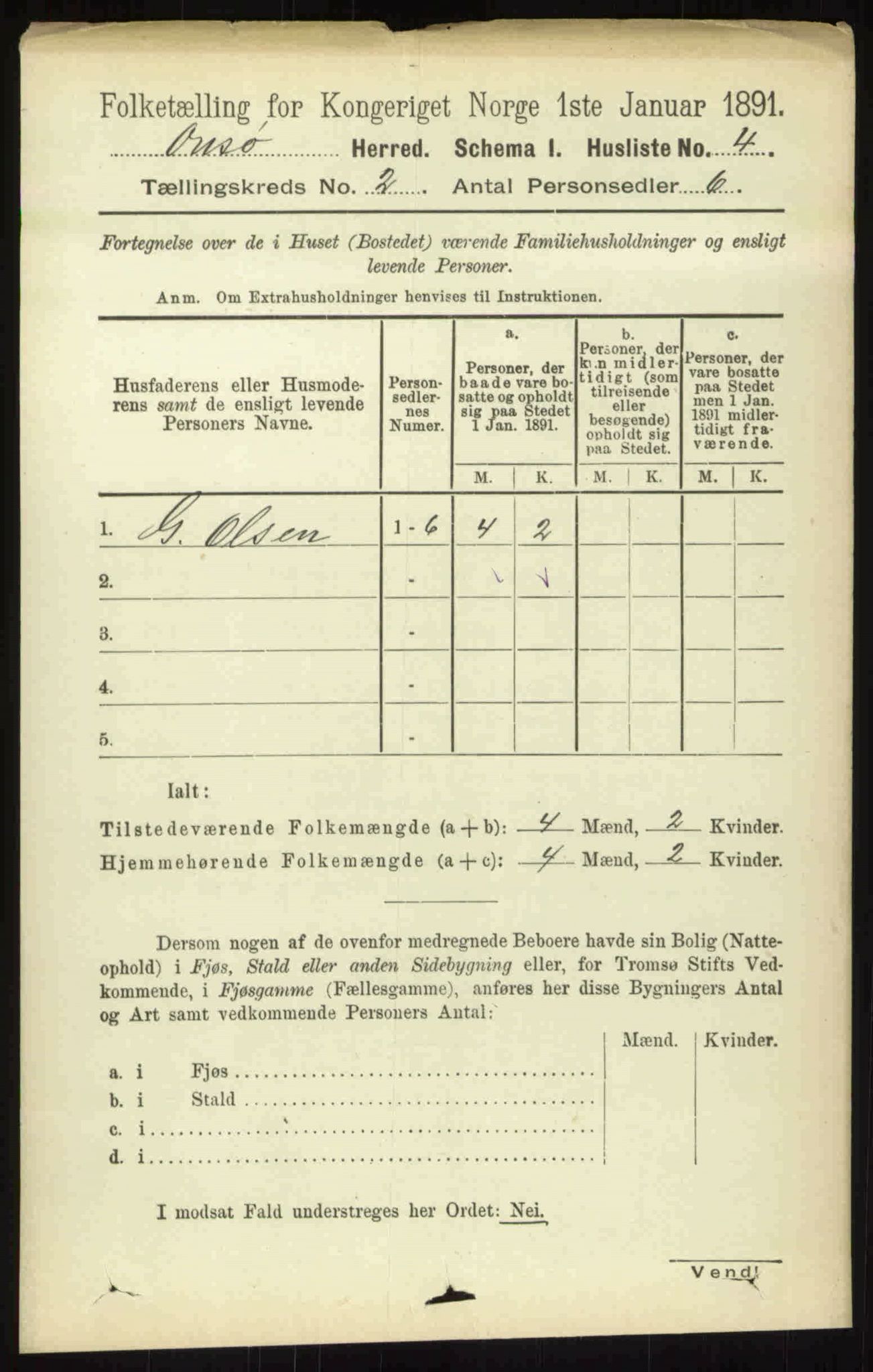 RA, 1891 census for 0134 Onsøy, 1891, p. 818