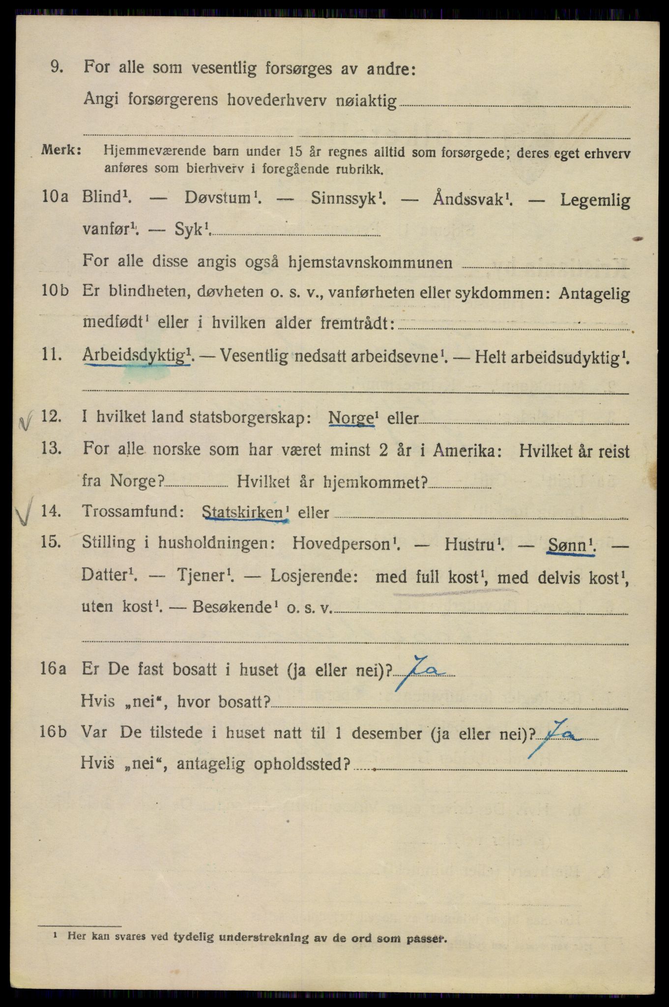 SAO, 1920 census for Kristiania, 1920, p. 637538