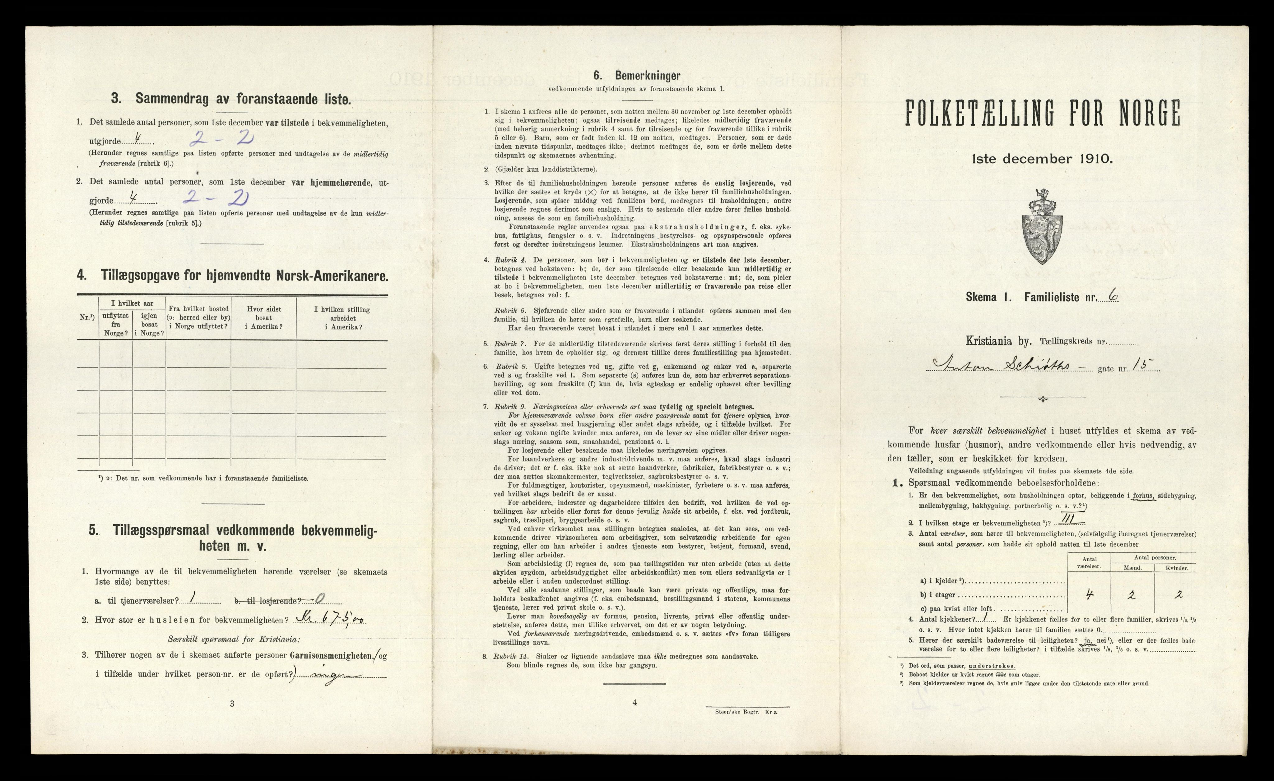 RA, 1910 census for Kristiania, 1910, p. 2553