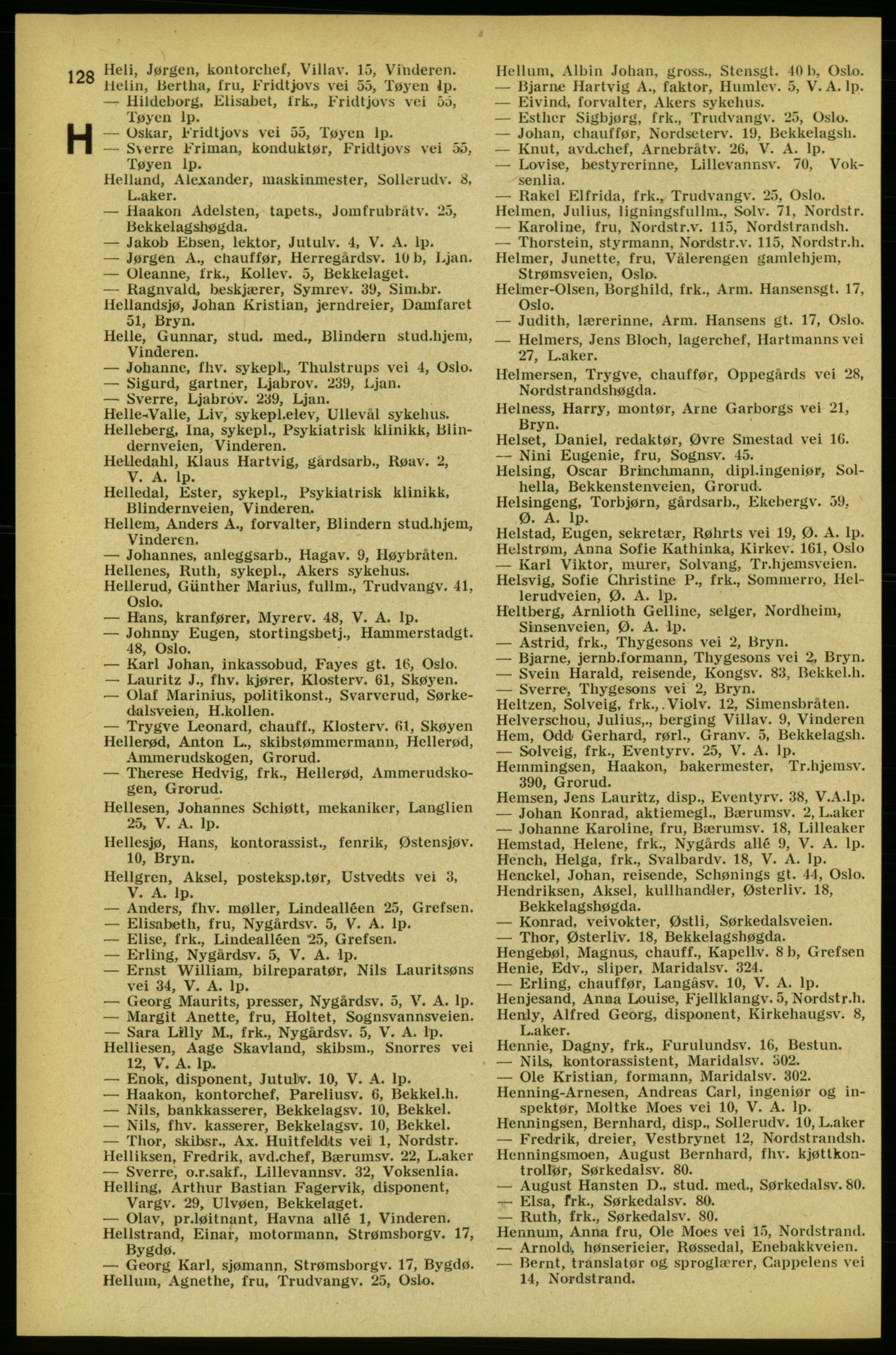 Aker adressebok/adressekalender, PUBL/001/A/005: Aker adressebok, 1934-1935, p. 128