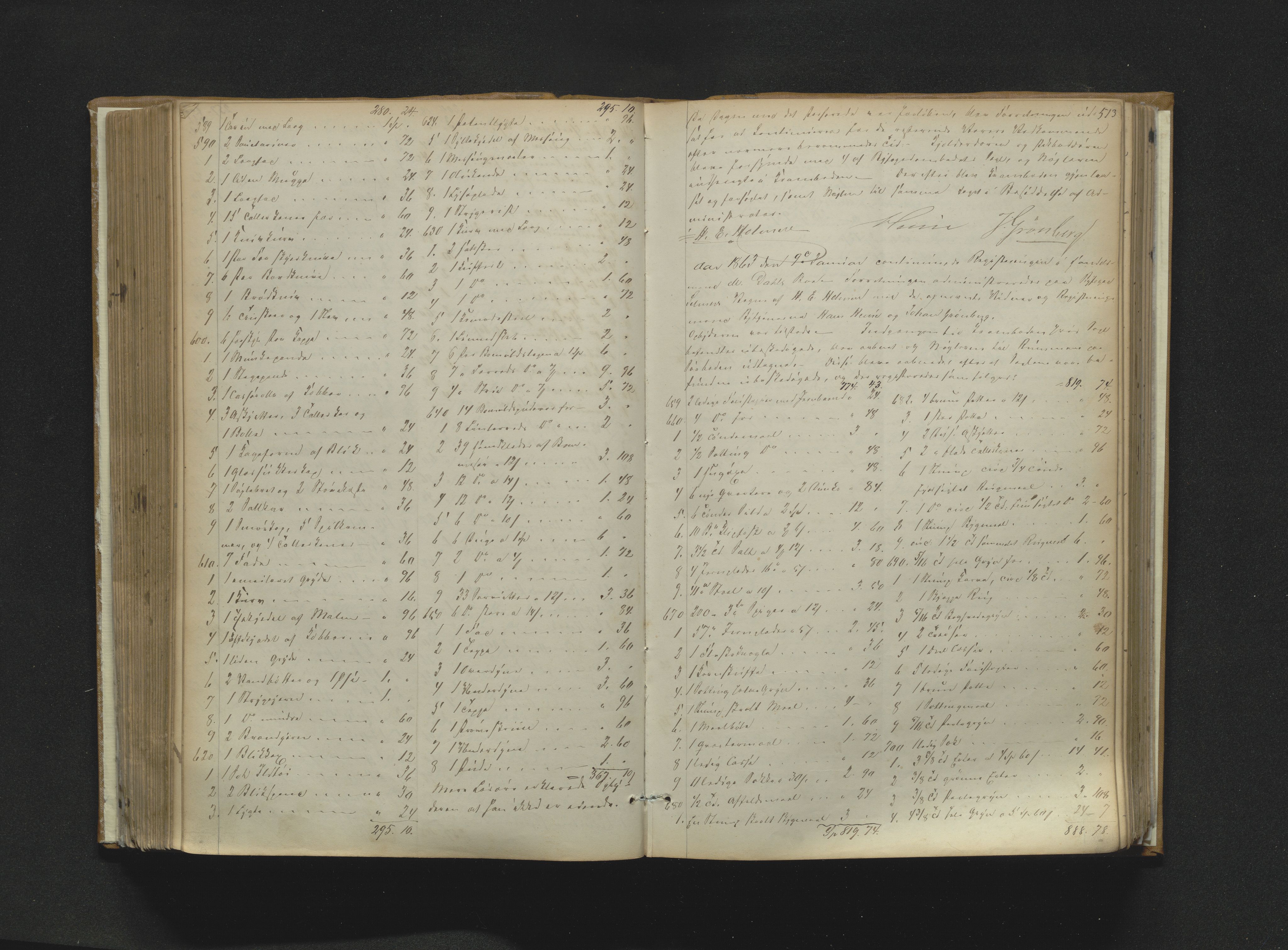Drammen byfogd, AV/SAKO-A-222/H/Hb/Hbb/L0001: Registreringsprotokoll., 1857-1867
