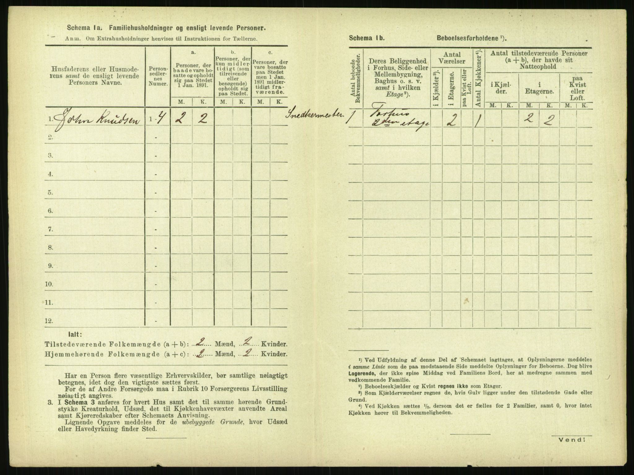 RA, 1891 census for 0806 Skien, 1891, p. 1391