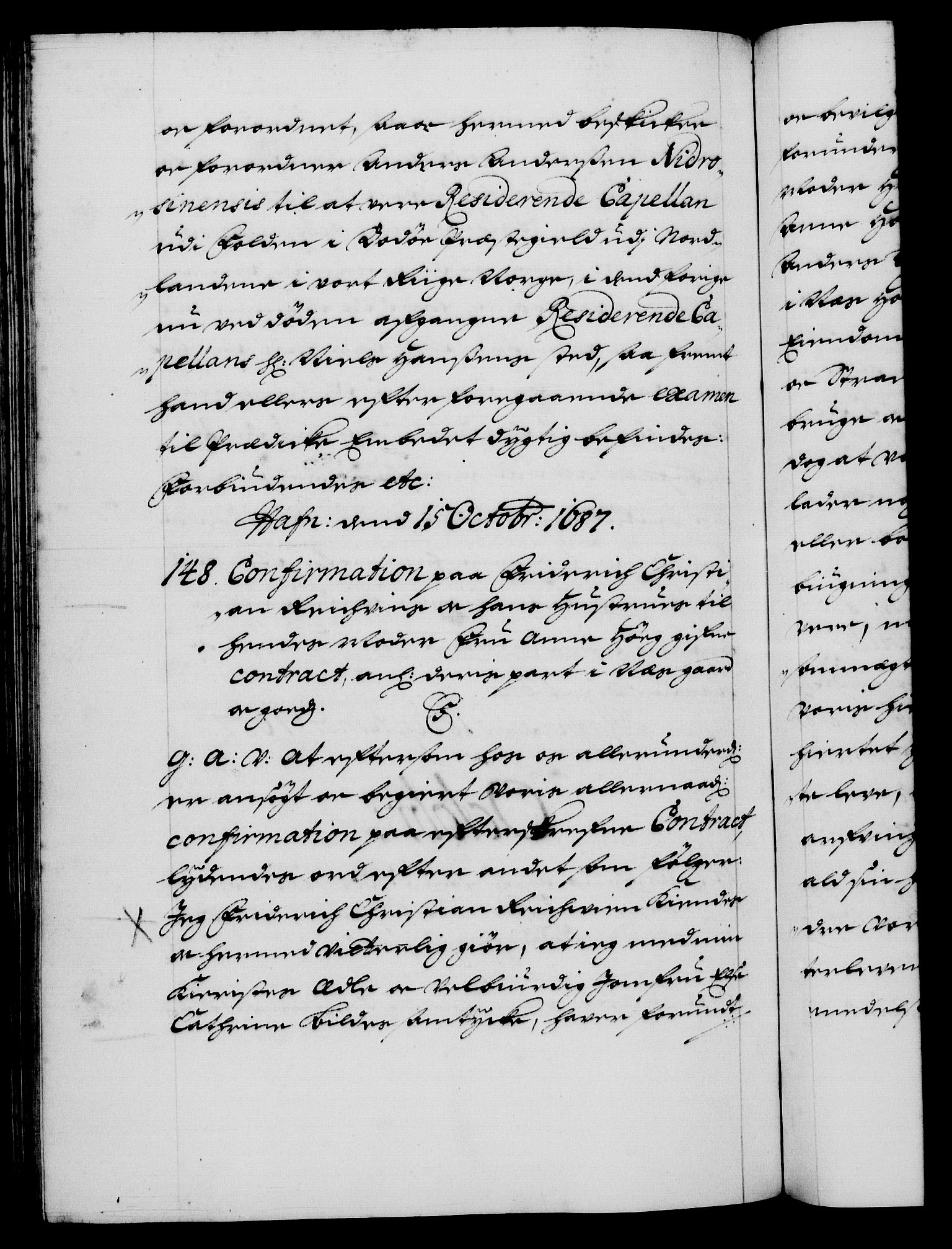 Danske Kanselli 1572-1799, AV/RA-EA-3023/F/Fc/Fca/Fcaa/L0014: Norske registre (mikrofilm), 1685-1687, p. 540b