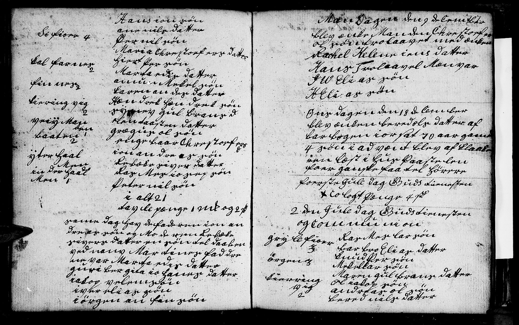 Berg sokneprestkontor, AV/SATØ-S-1318/G/Ga/Gab/L0010klokker: Parish register (copy) no. 10, 1783-1811, p. 77