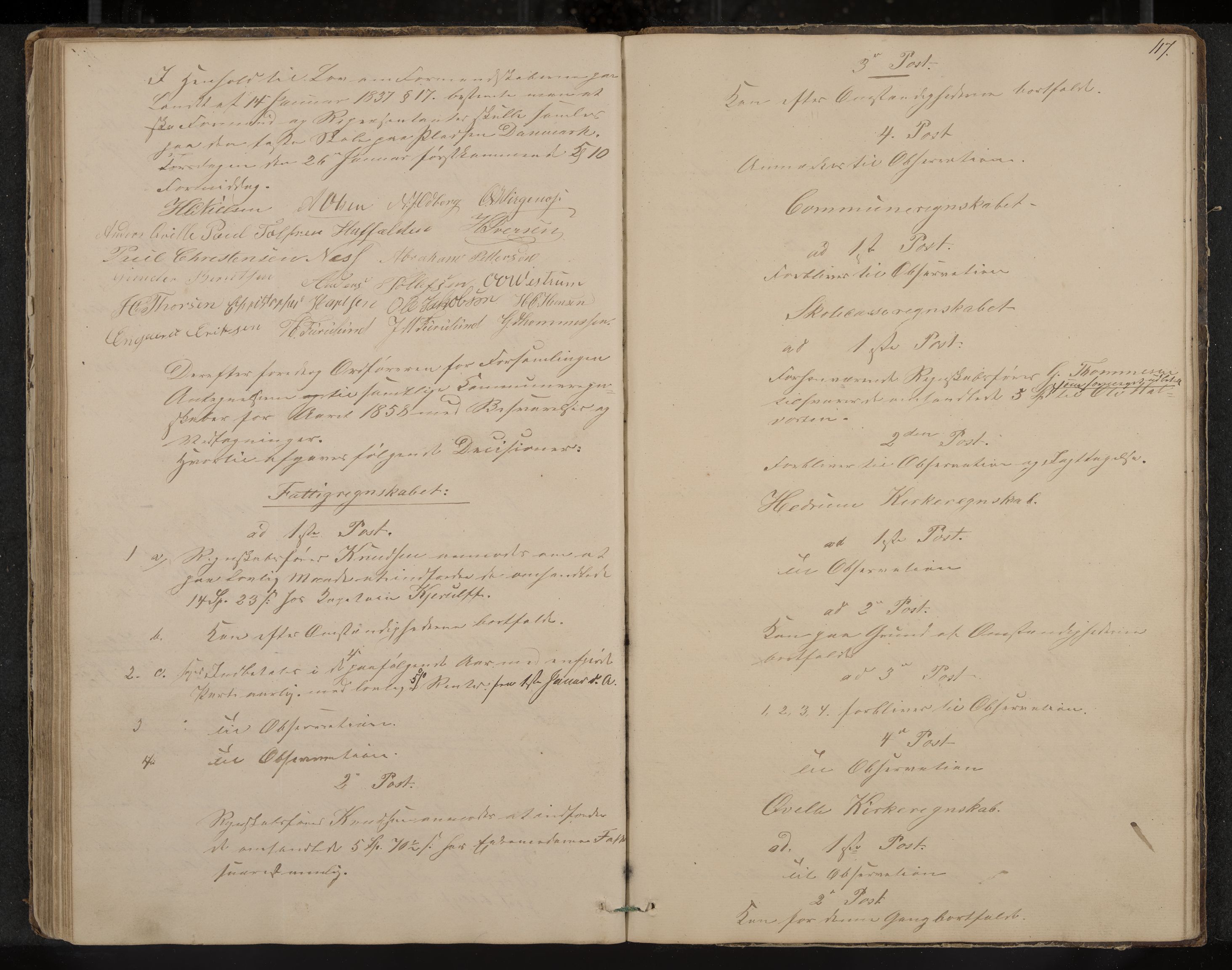 Hedrum formannskap og sentraladministrasjon, IKAK/0727021/A/Aa/L0002: Møtebok, 1853-1867, p. 117