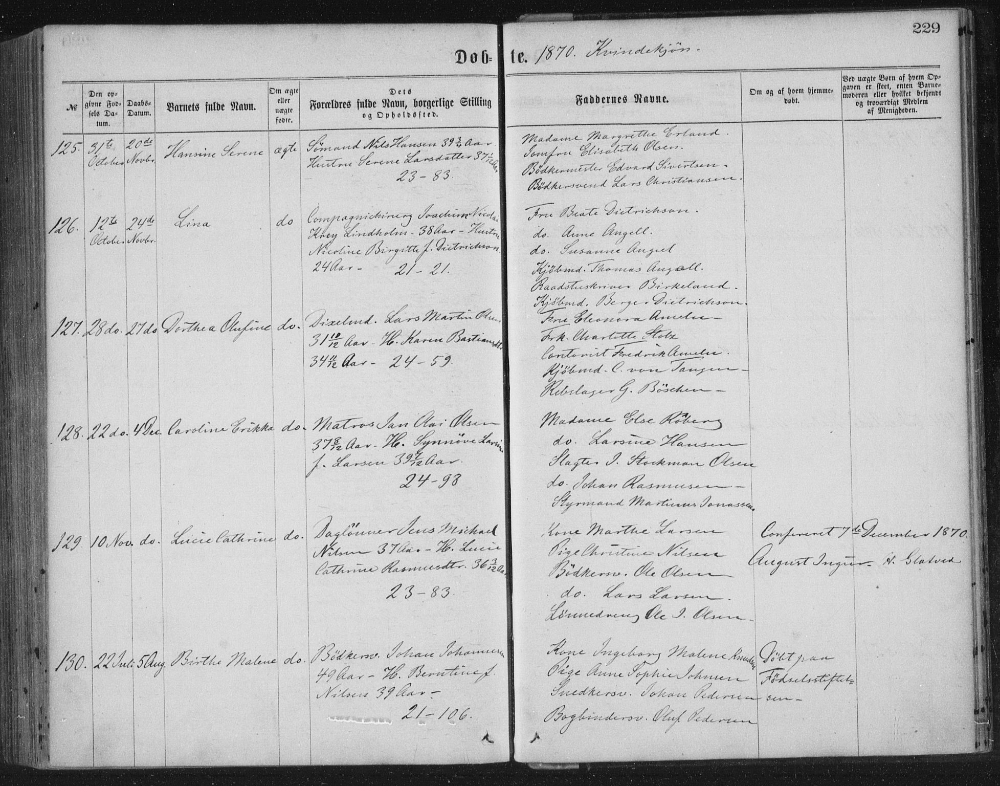 Korskirken sokneprestembete, AV/SAB-A-76101/H/Haa/L0019: Parish register (official) no. B 5, 1866-1871, p. 229