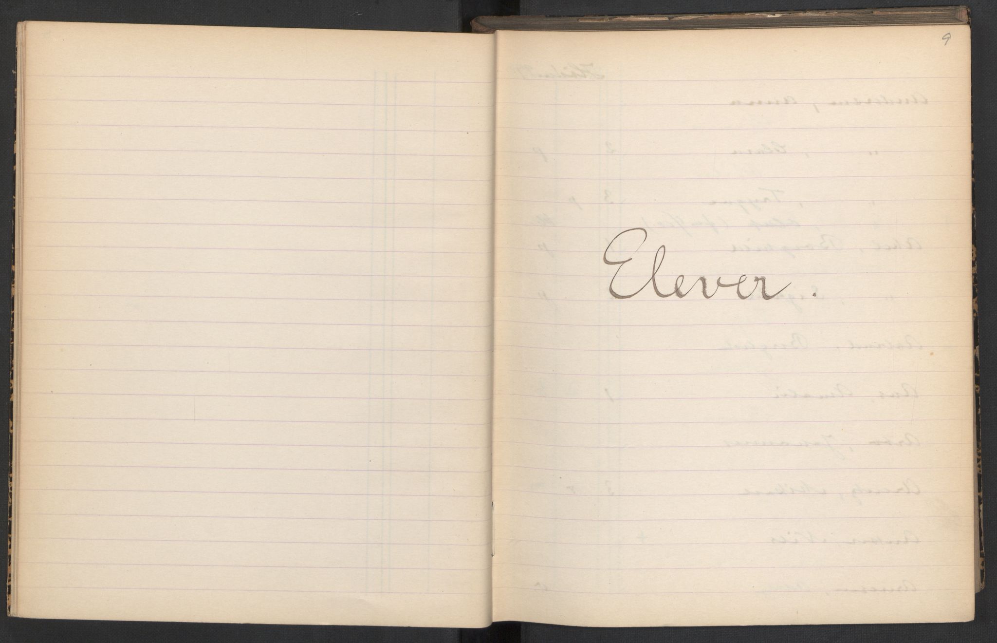 Musikkonservatoriet i Oslo, AV/RA-PA-1761/F/Fa/L0002/0001: Oversikt over lærere, elever, m.m. / Musikkonservatoriet i Oslo - skoleåret 1897-1898, 1897-1898