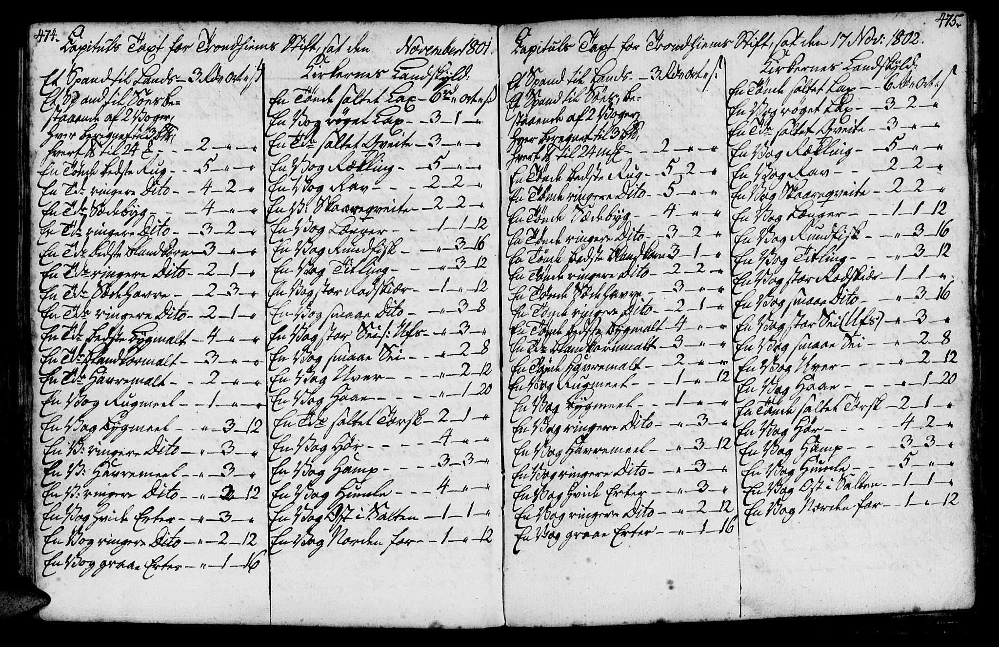 Ministerialprotokoller, klokkerbøker og fødselsregistre - Møre og Romsdal, AV/SAT-A-1454/569/L0816: Parish register (official) no. 569A02, 1759-1805, p. 474-475