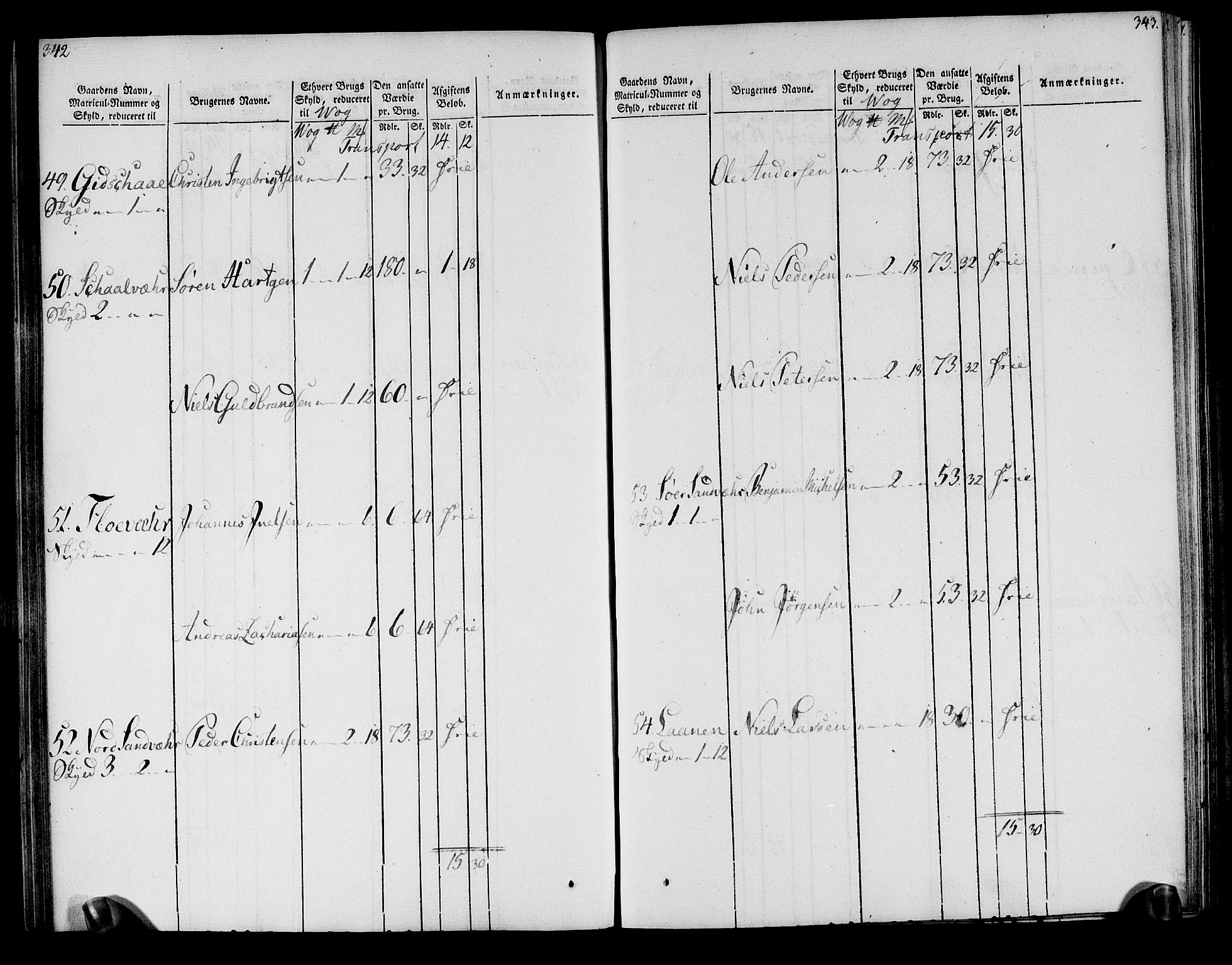 Rentekammeret inntil 1814, Realistisk ordnet avdeling, AV/RA-EA-4070/N/Ne/Nea/L0158: Helgeland fogderi. Oppebørselsregister, 1803-1804, p. 175