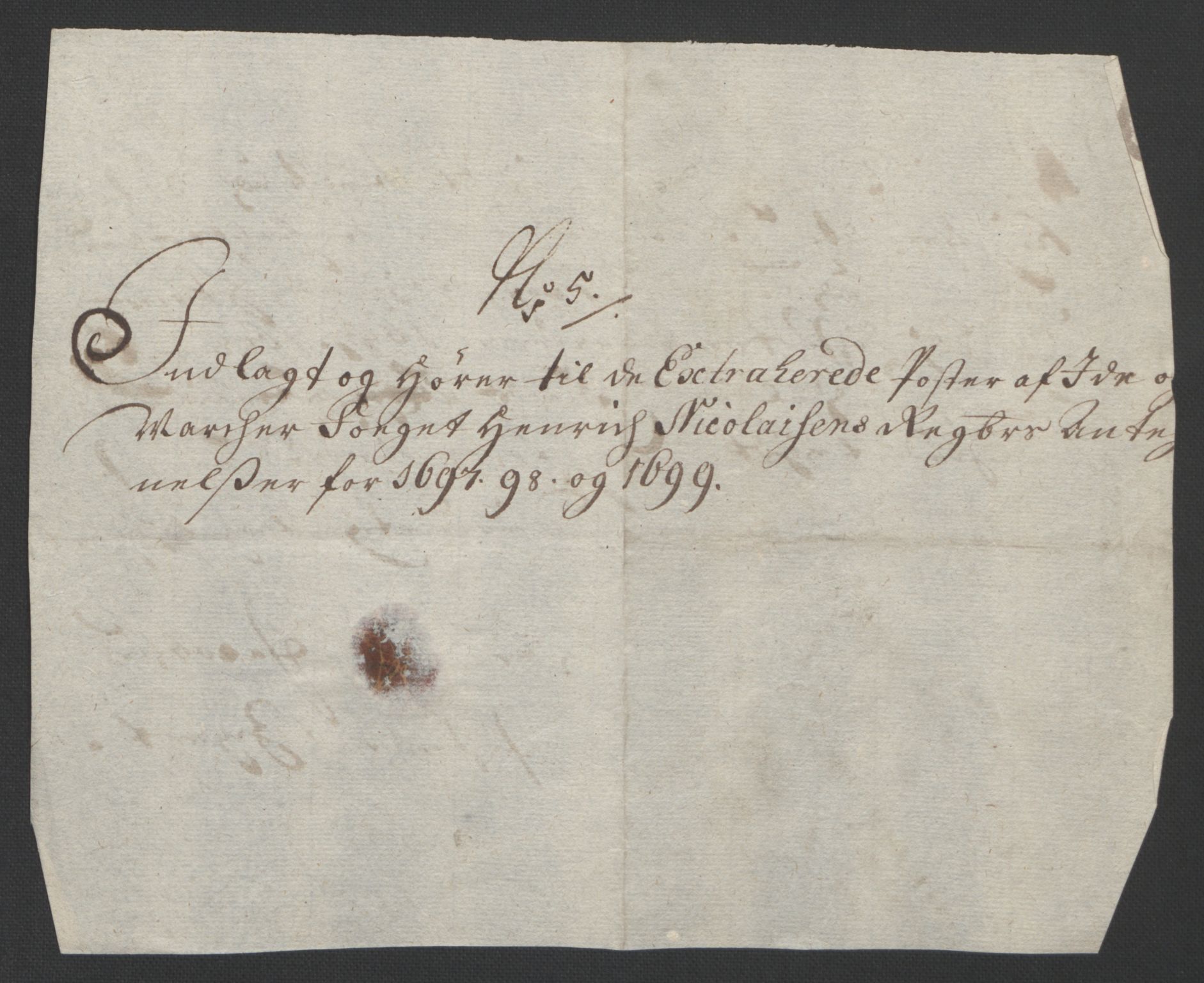 Rentekammeret inntil 1814, Reviderte regnskaper, Fogderegnskap, AV/RA-EA-4092/R01/L0014: Fogderegnskap Idd og Marker, 1699, p. 222