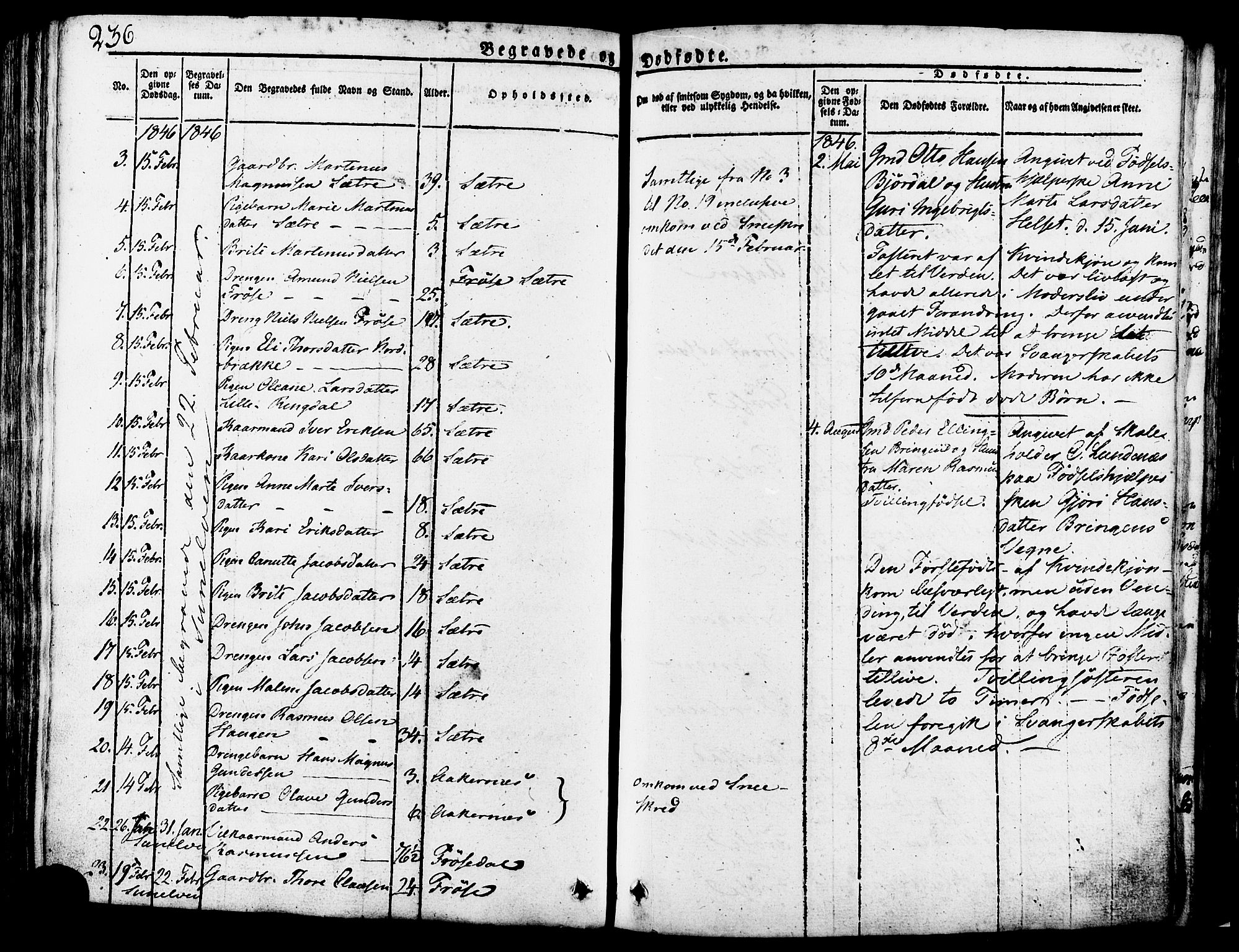 Ministerialprotokoller, klokkerbøker og fødselsregistre - Møre og Romsdal, AV/SAT-A-1454/517/L0221: Parish register (official) no. 517A01, 1827-1858, p. 236