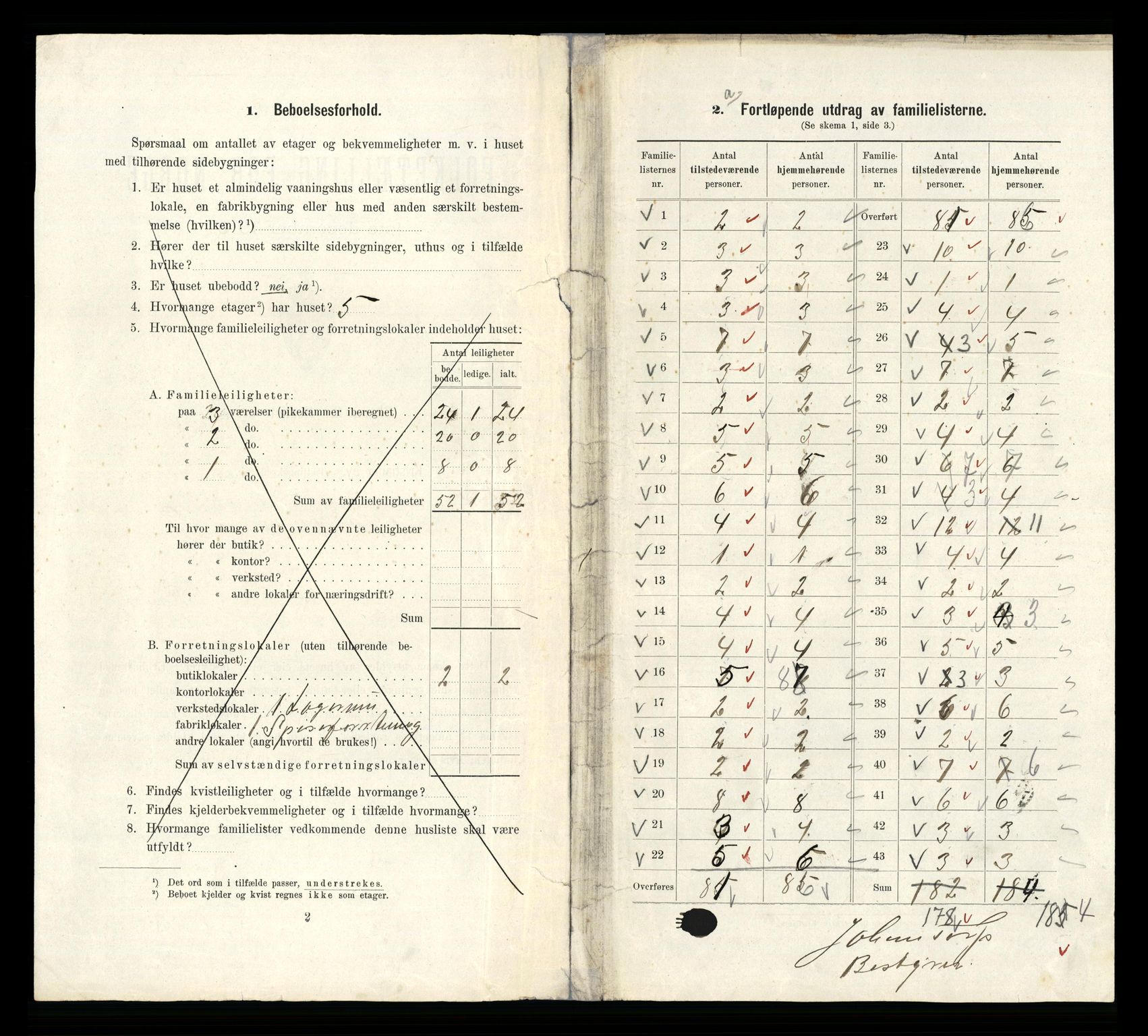 RA, 1910 census for Kristiania, 1910, p. 81588