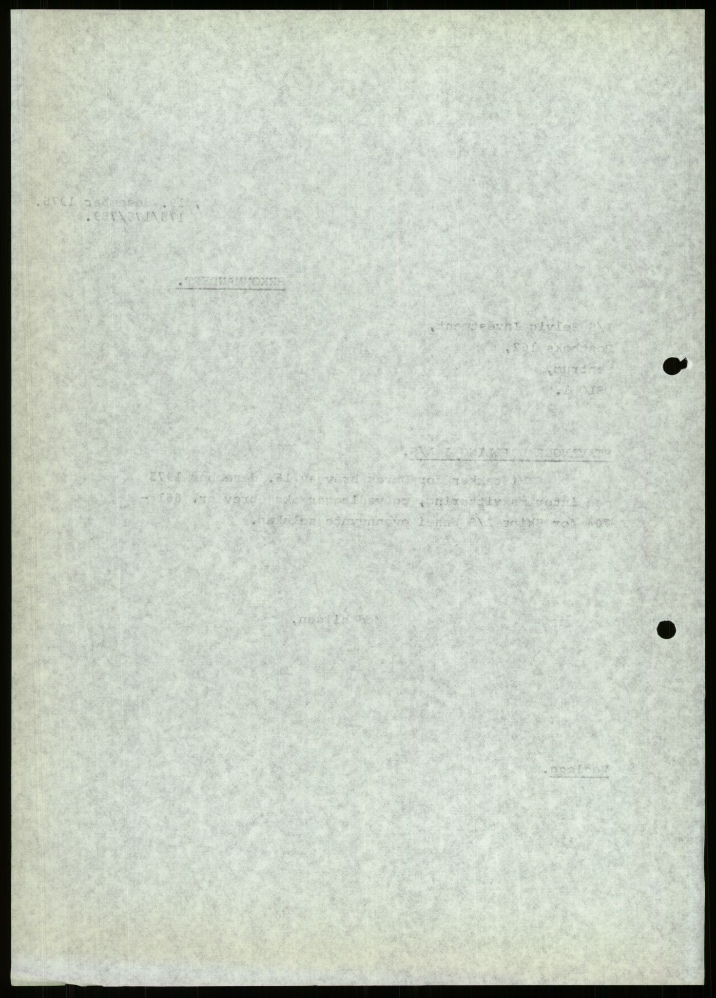 Pa 1503 - Stavanger Drilling AS, AV/SAST-A-101906/D/L0006: Korrespondanse og saksdokumenter, 1974-1984, p. 1060