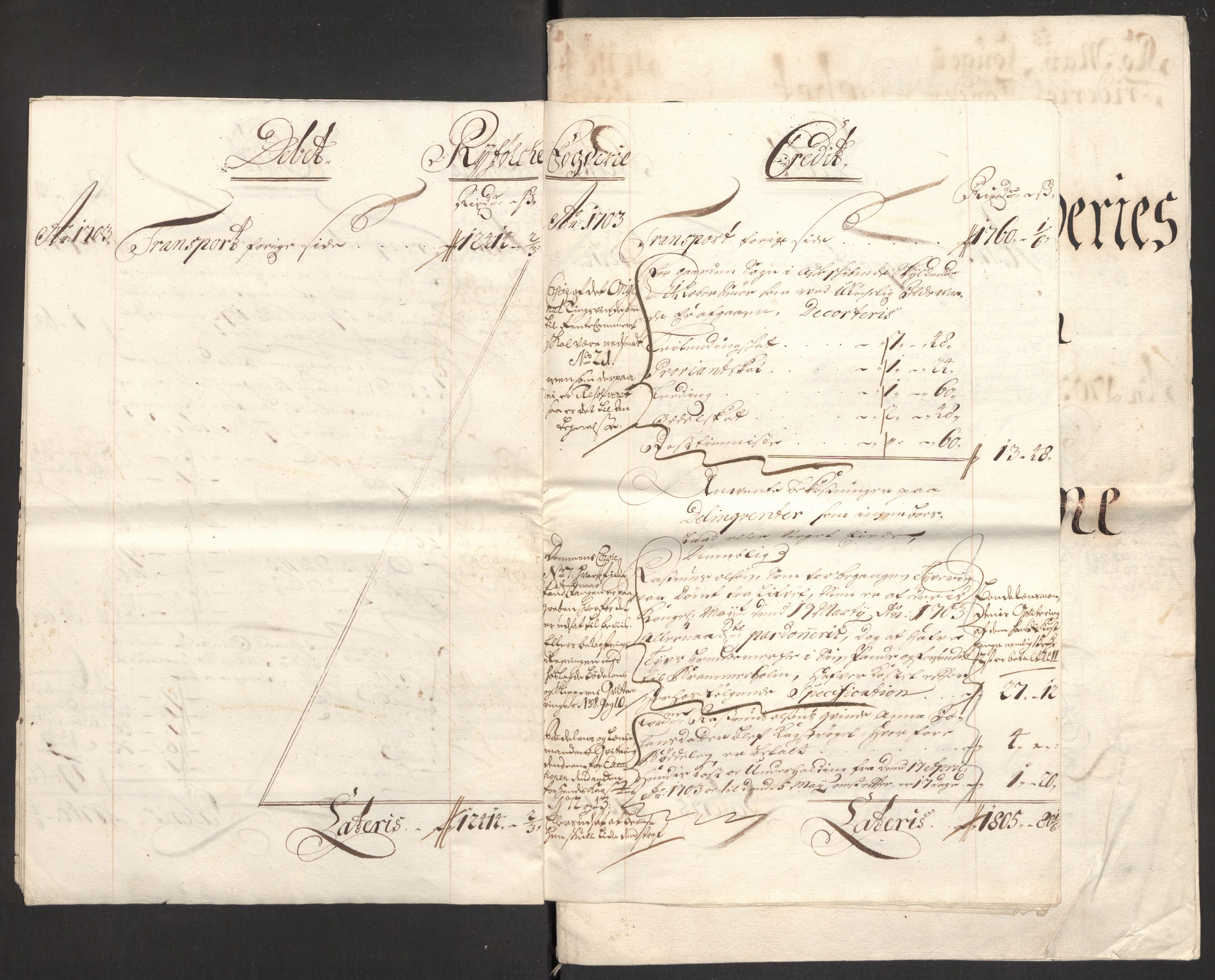 Rentekammeret inntil 1814, Reviderte regnskaper, Fogderegnskap, AV/RA-EA-4092/R47/L2860: Fogderegnskap Ryfylke, 1703-1705, p. 10