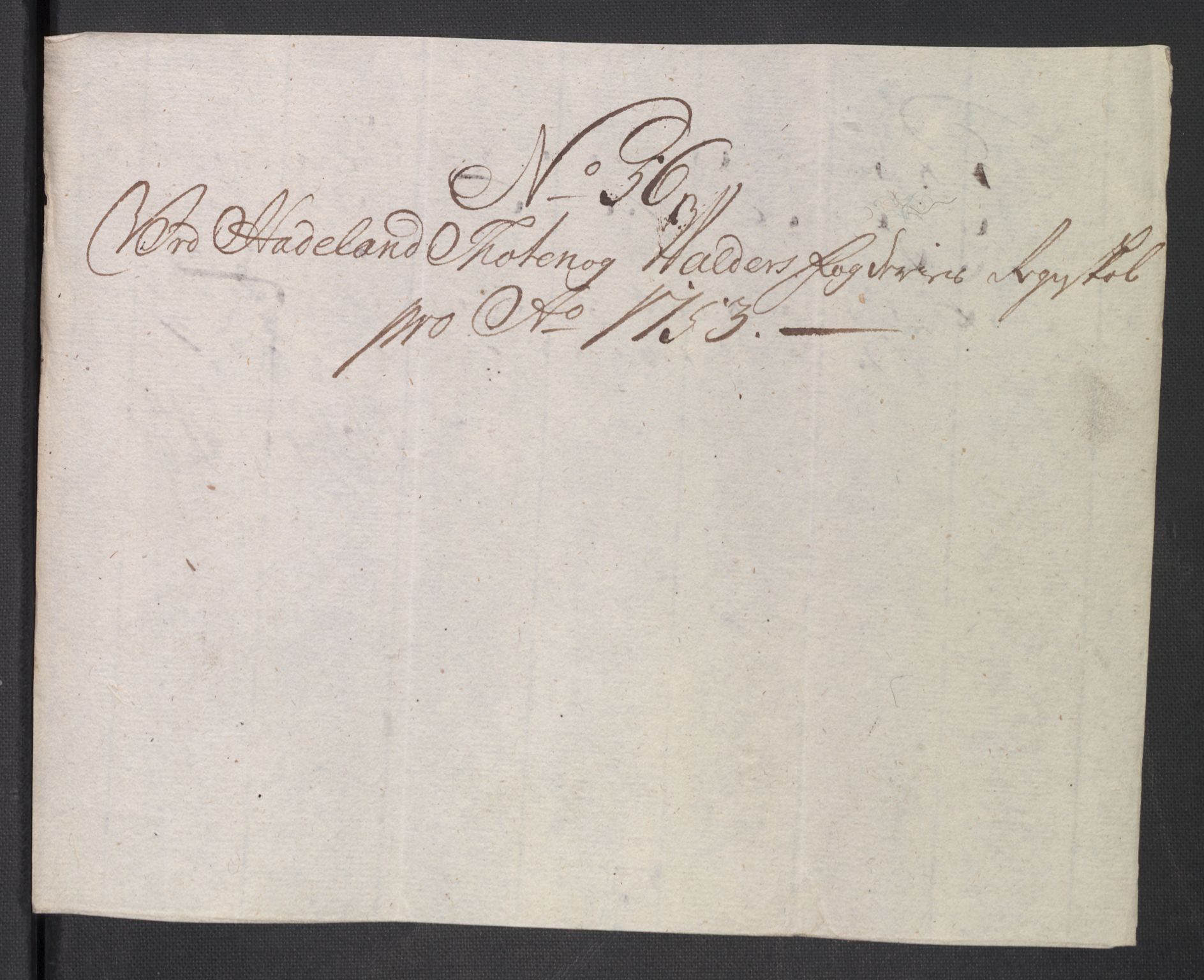 Rentekammeret inntil 1814, Reviderte regnskaper, Fogderegnskap, AV/RA-EA-4092/R18/L1349: Fogderegnskap Hadeland, Toten og Valdres, 1752-1753, p. 560