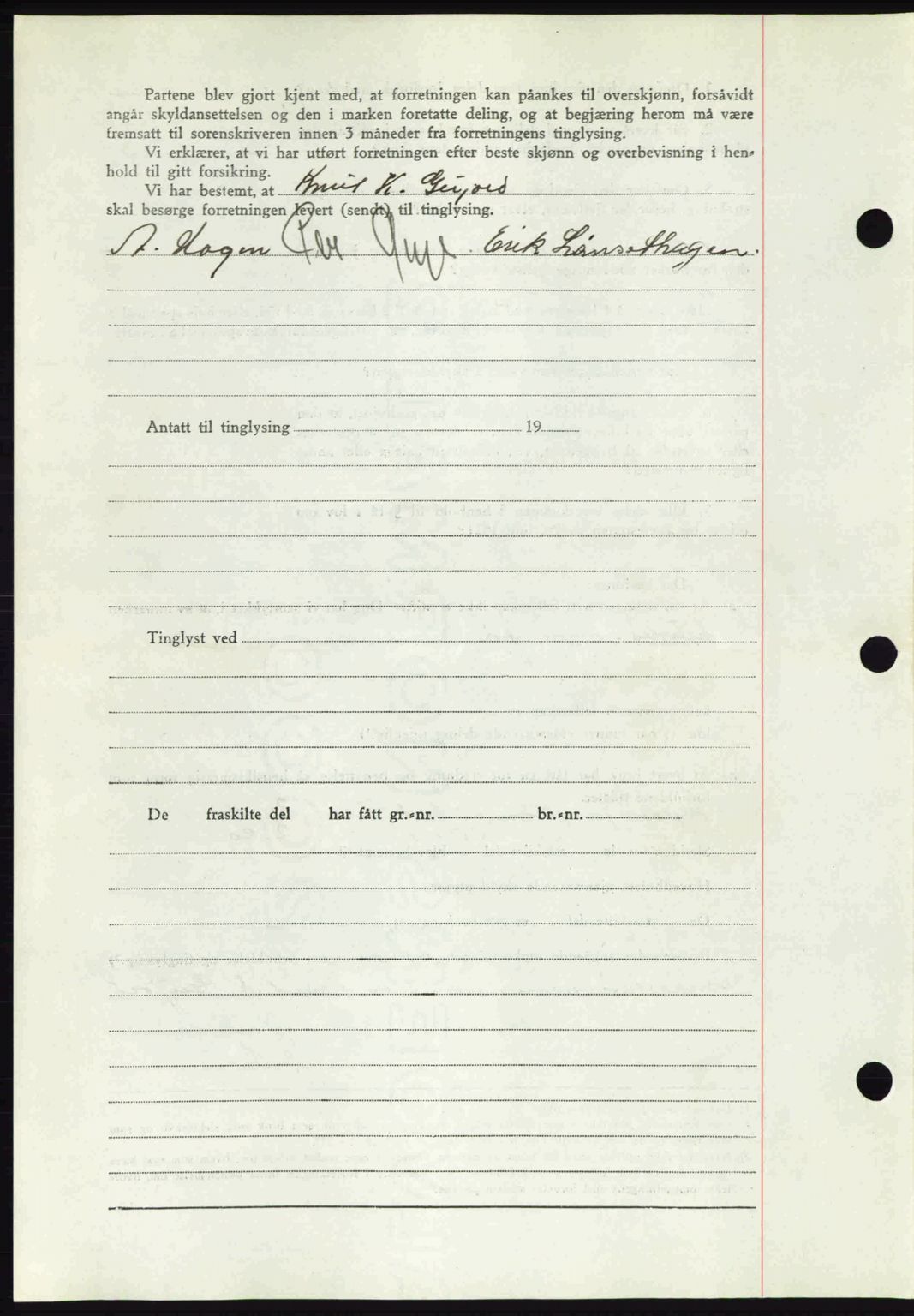 Romsdal sorenskriveri, AV/SAT-A-4149/1/2/2C: Mortgage book no. A12, 1942-1942, Diary no: : 1253/1942