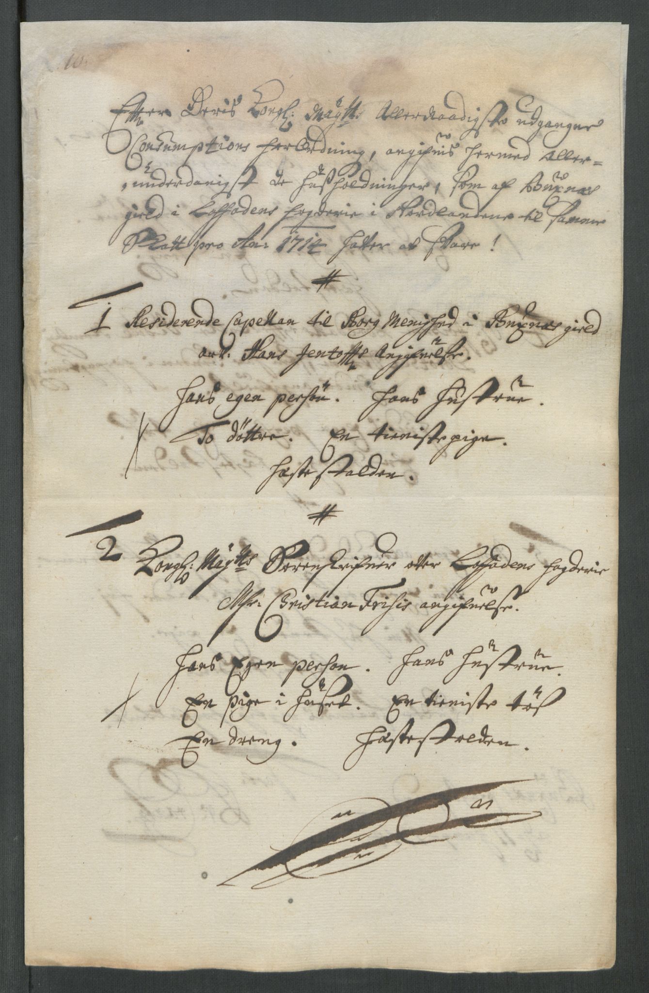 Rentekammeret inntil 1814, Reviderte regnskaper, Fogderegnskap, AV/RA-EA-4092/R67/L4680: Fogderegnskap Vesterålen, Andenes og Lofoten, 1714, p. 88