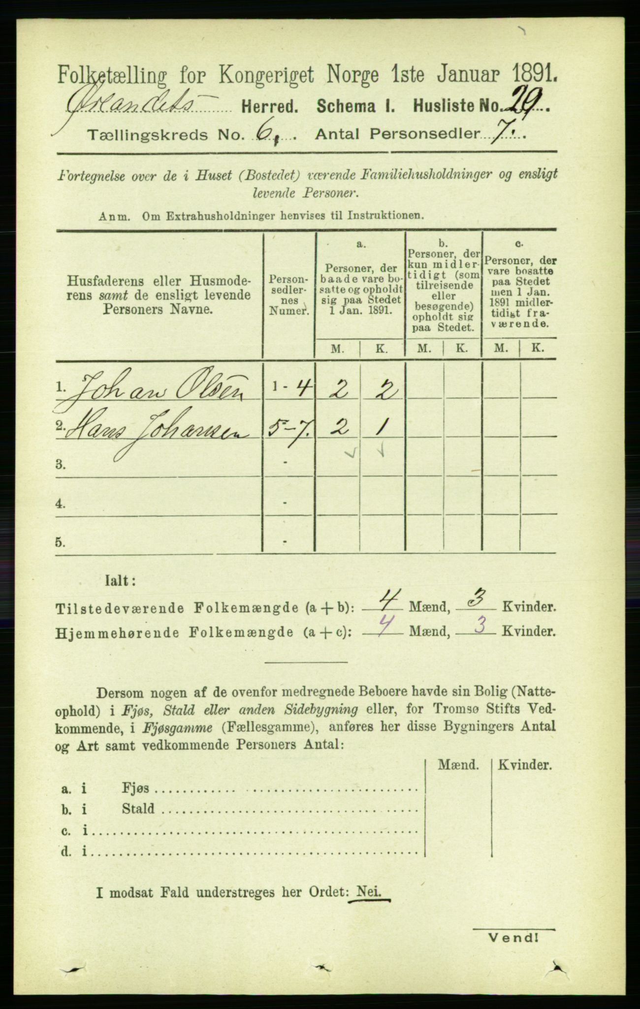 RA, 1891 census for 1621 Ørland, 1891, p. 1776