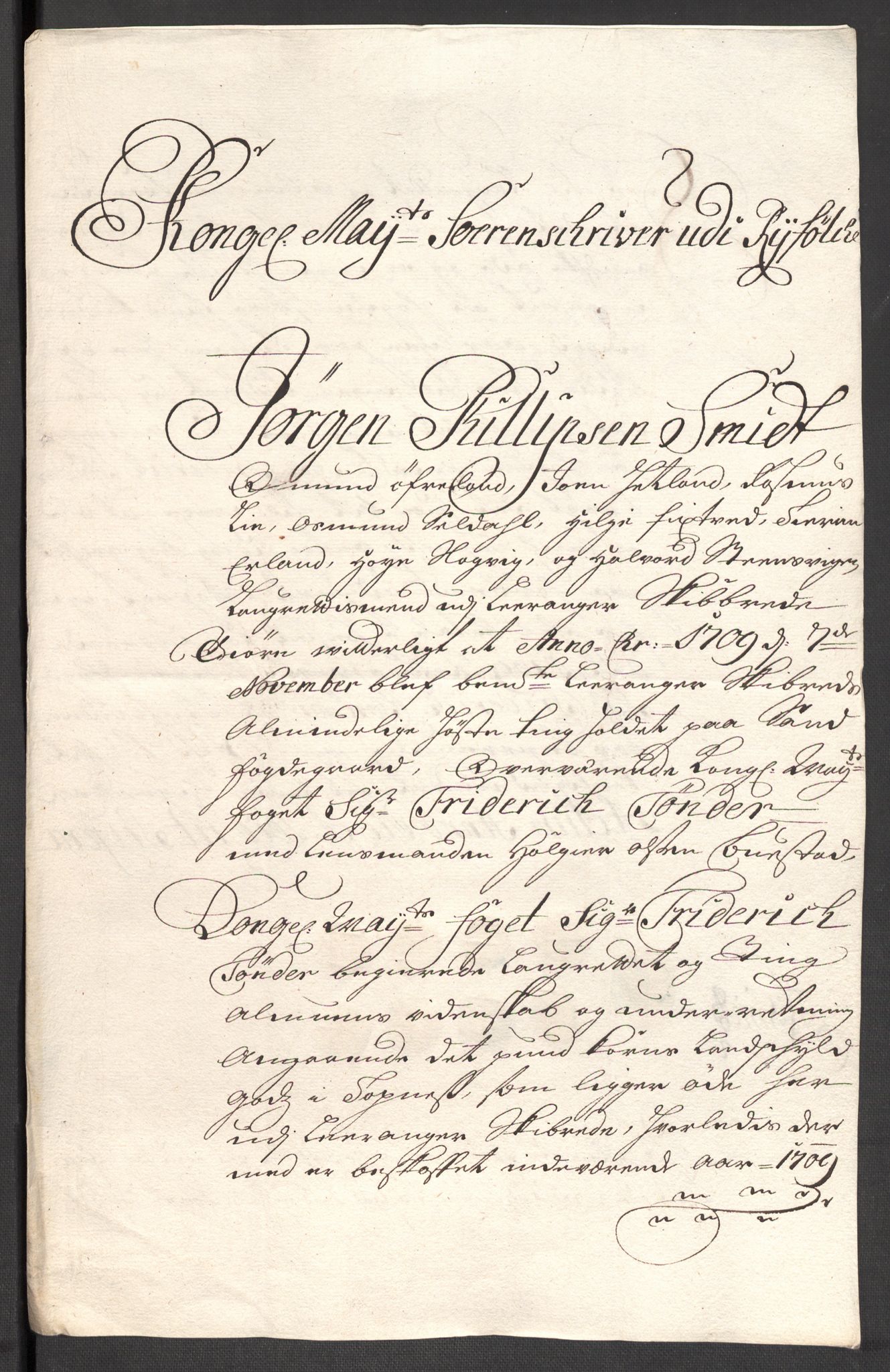 Rentekammeret inntil 1814, Reviderte regnskaper, Fogderegnskap, AV/RA-EA-4092/R47/L2861: Fogderegnskap Ryfylke, 1706-1709, p. 385