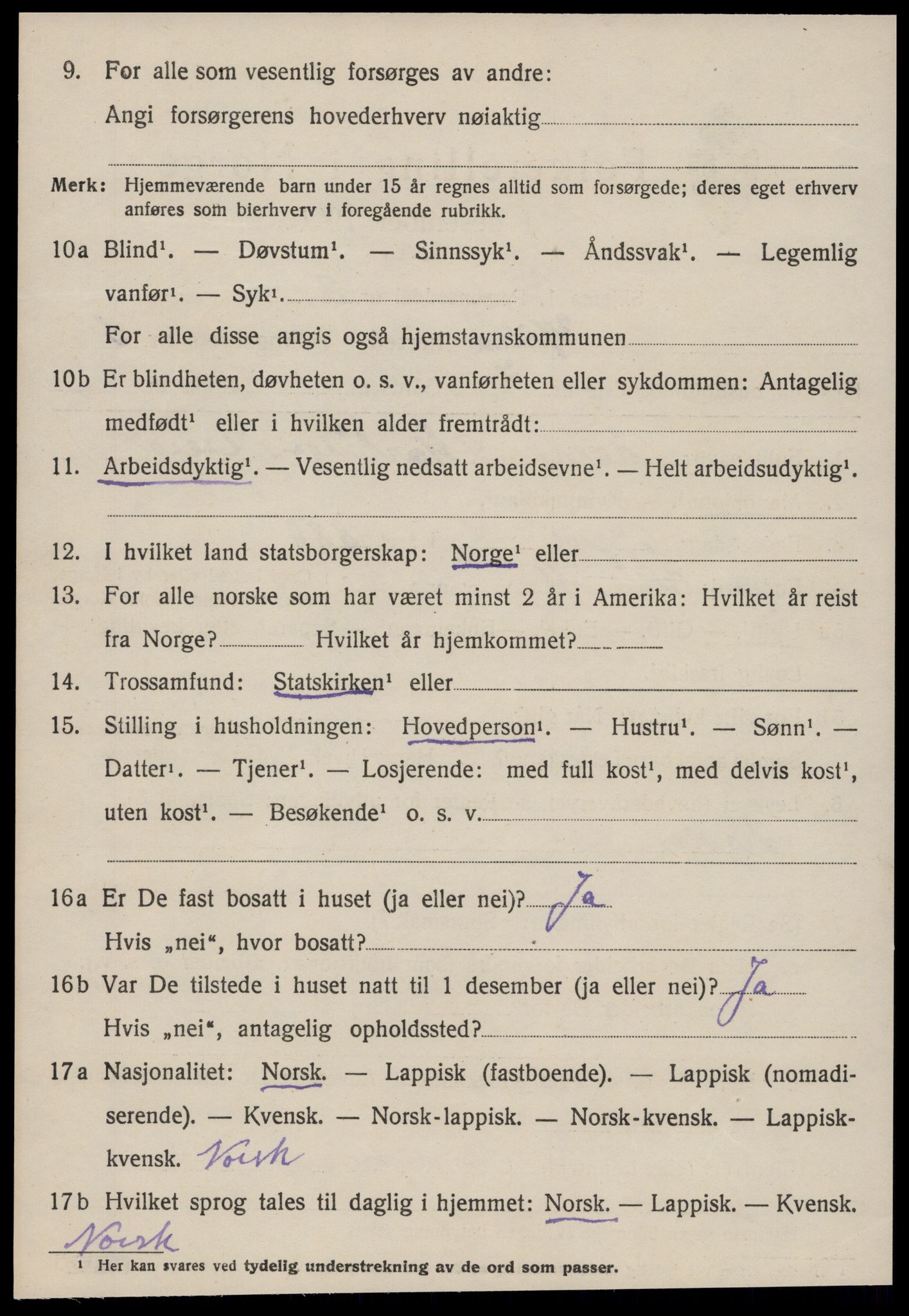 SAT, 1920 census for Hitra, 1920, p. 1788