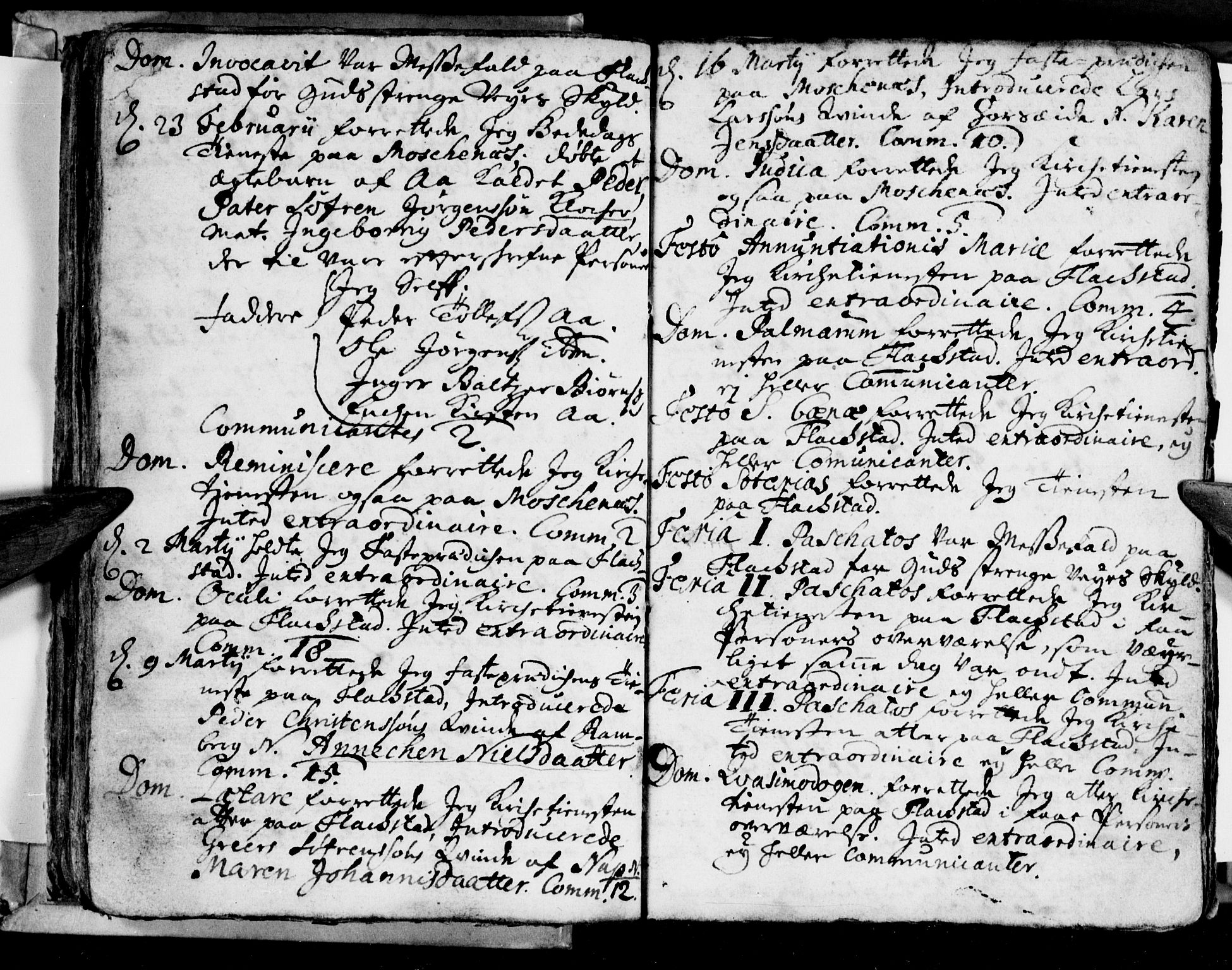 Ministerialprotokoller, klokkerbøker og fødselsregistre - Nordland, AV/SAT-A-1459/881/L1162: Curate's parish register no. 881B01, 1704-1748