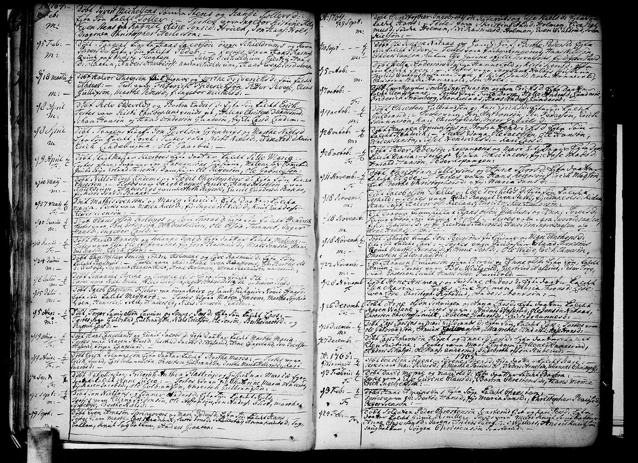 Skoger kirkebøker, AV/SAKO-A-59/F/Fa/L0001: Parish register (official) no. I 1, 1746-1814, p. 28