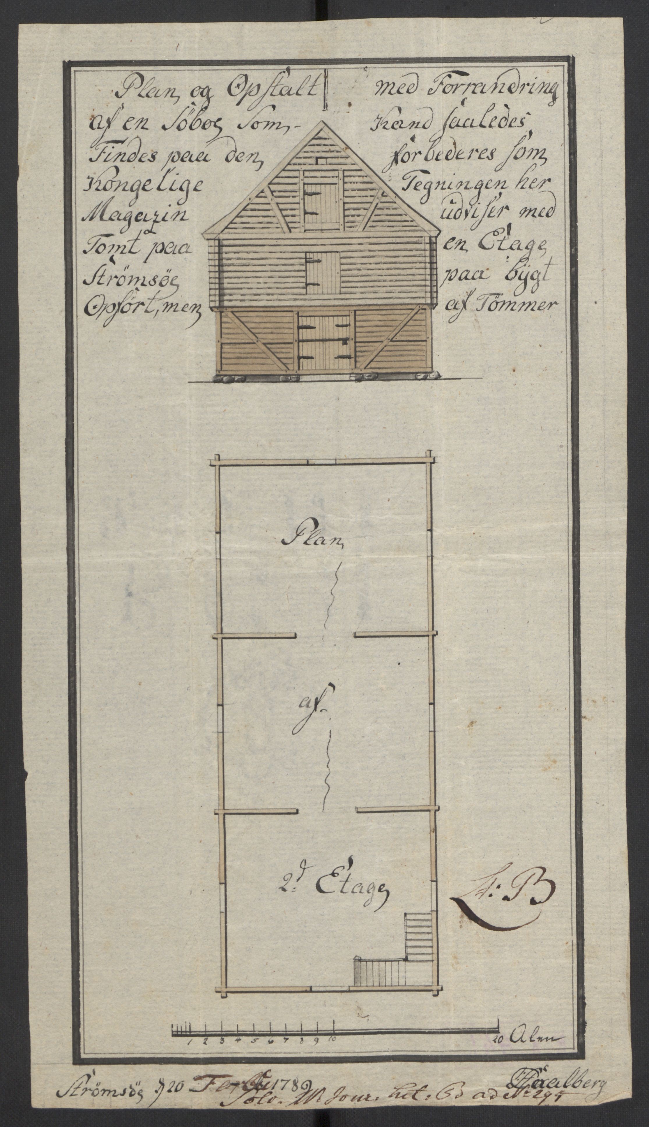 Riksarkivets kart- og tegningssamling, RA/EA-5930/T/T063/T063i, 1781-1793, p. 22