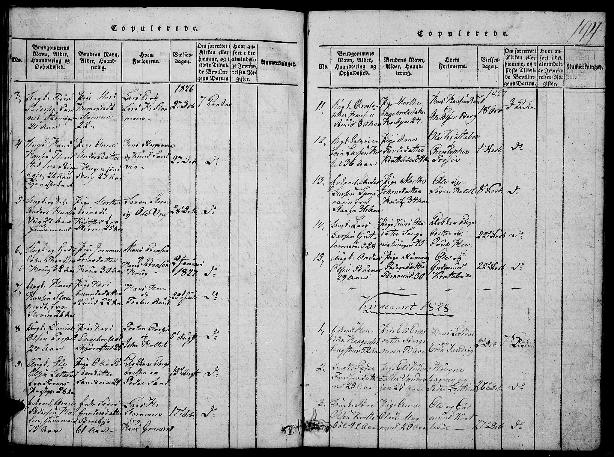 Nord-Odal prestekontor, AV/SAH-PREST-032/H/Ha/Hab/L0001: Parish register (copy) no. 1, 1819-1838, p. 194