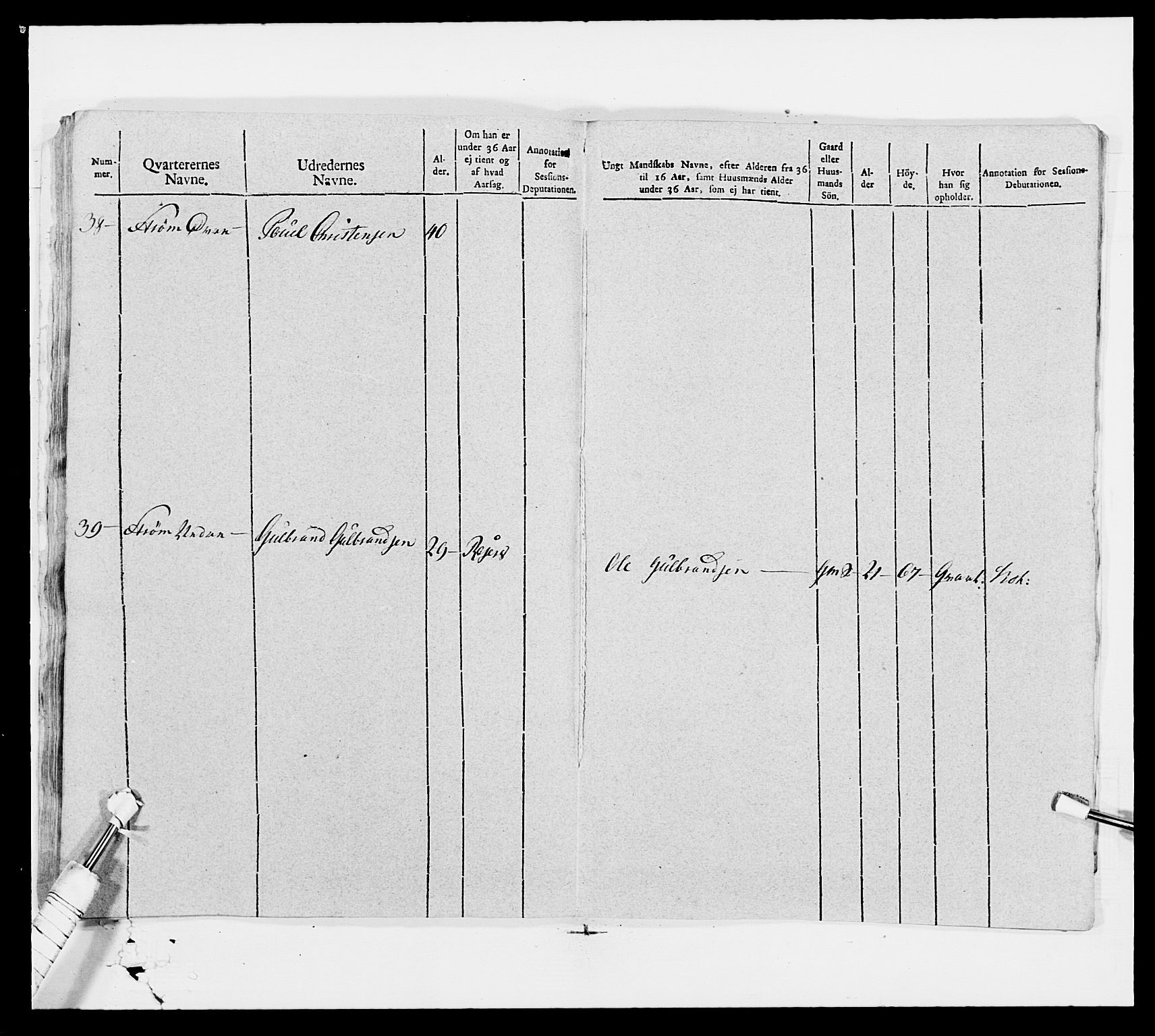 Generalitets- og kommissariatskollegiet, Det kongelige norske kommissariatskollegium, AV/RA-EA-5420/E/Eh/L0006: Akershusiske dragonregiment, 1796-1800, p. 266