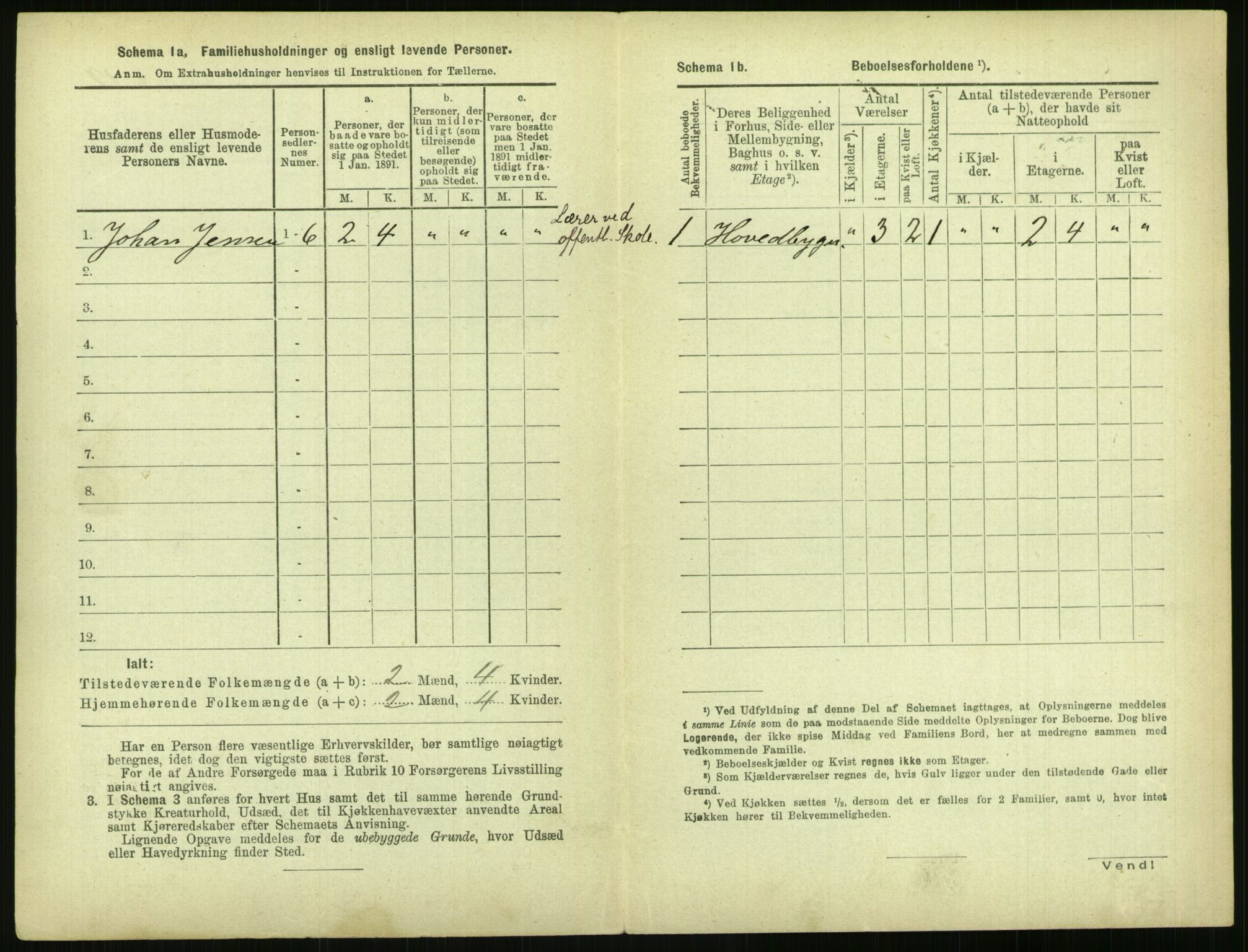 RA, 1891 census for 0806 Skien, 1891, p. 379