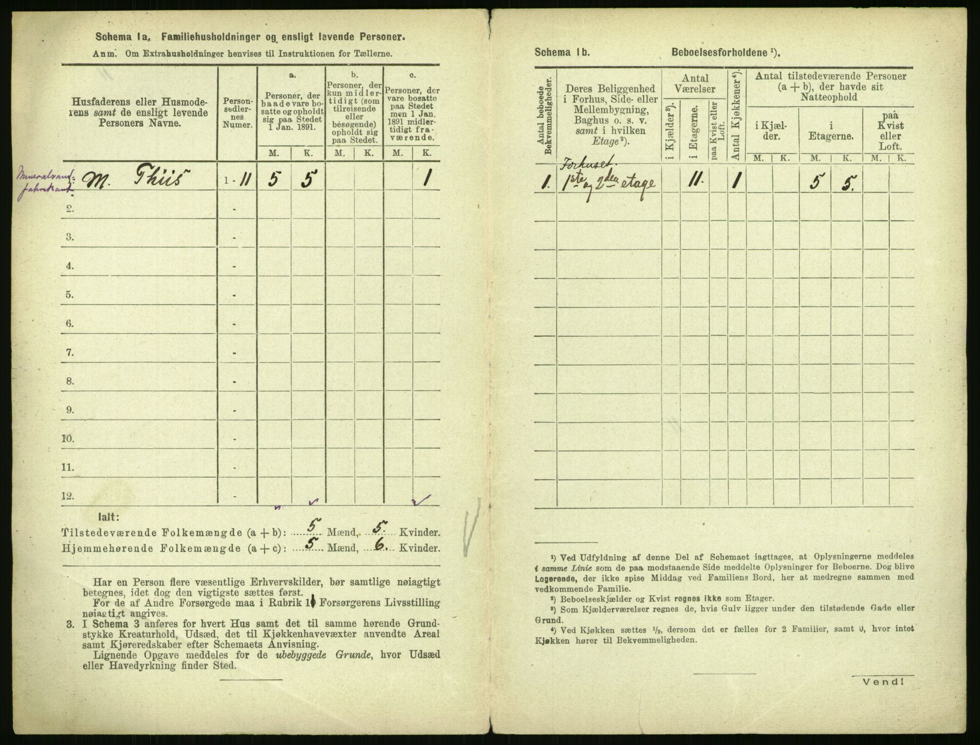 RA, 1891 census for 0301 Kristiania, 1891, p. 29558