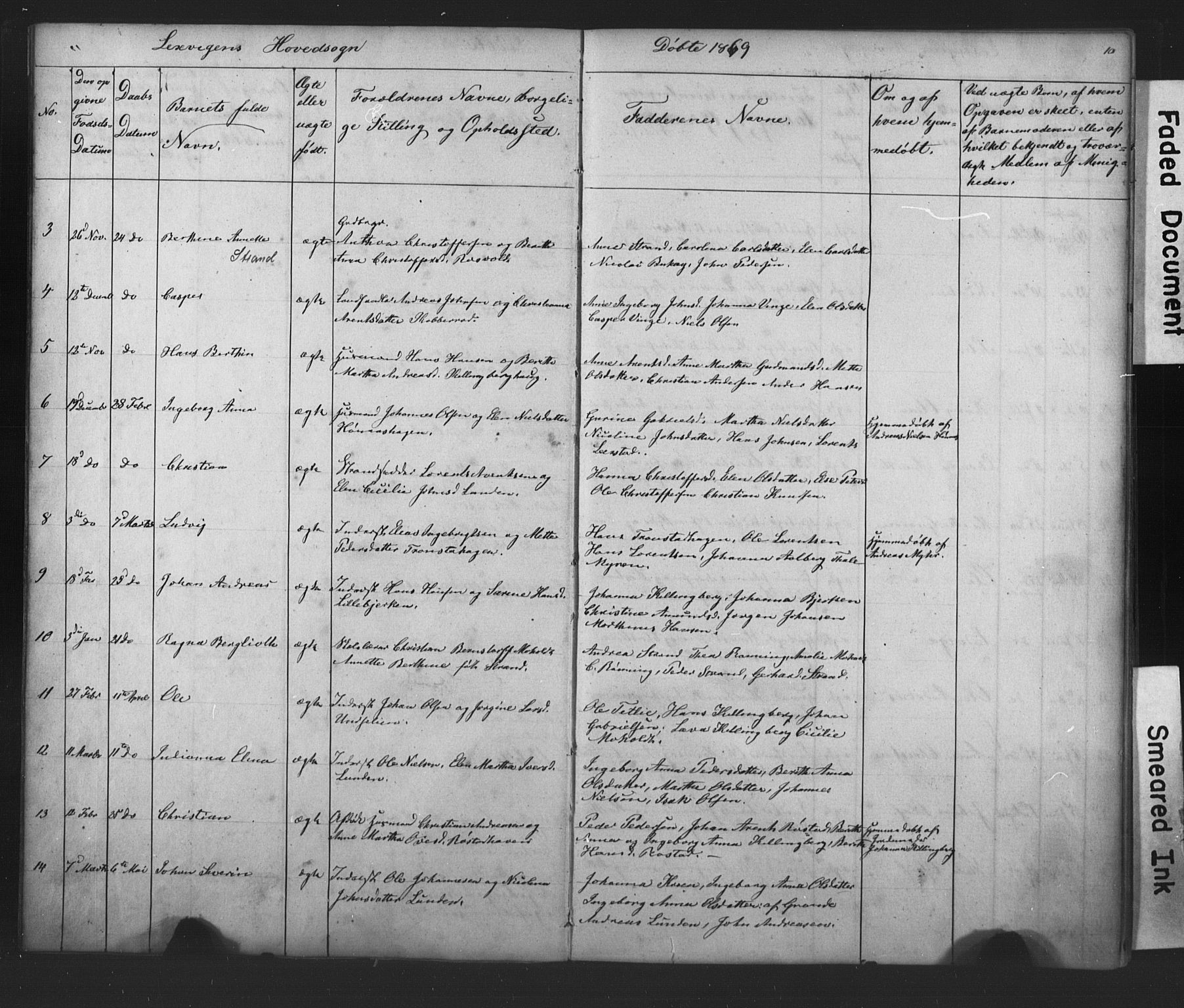 Ministerialprotokoller, klokkerbøker og fødselsregistre - Nord-Trøndelag, SAT/A-1458/701/L0018: Parish register (copy) no. 701C02, 1868-1872, p. 10