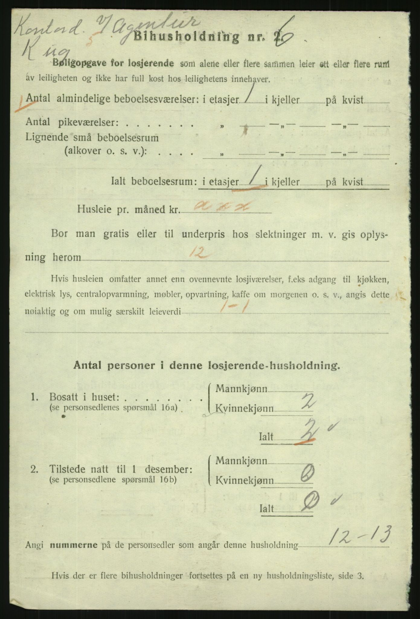 SAO, 1920 census for Kristiania, 1920, p. 45571