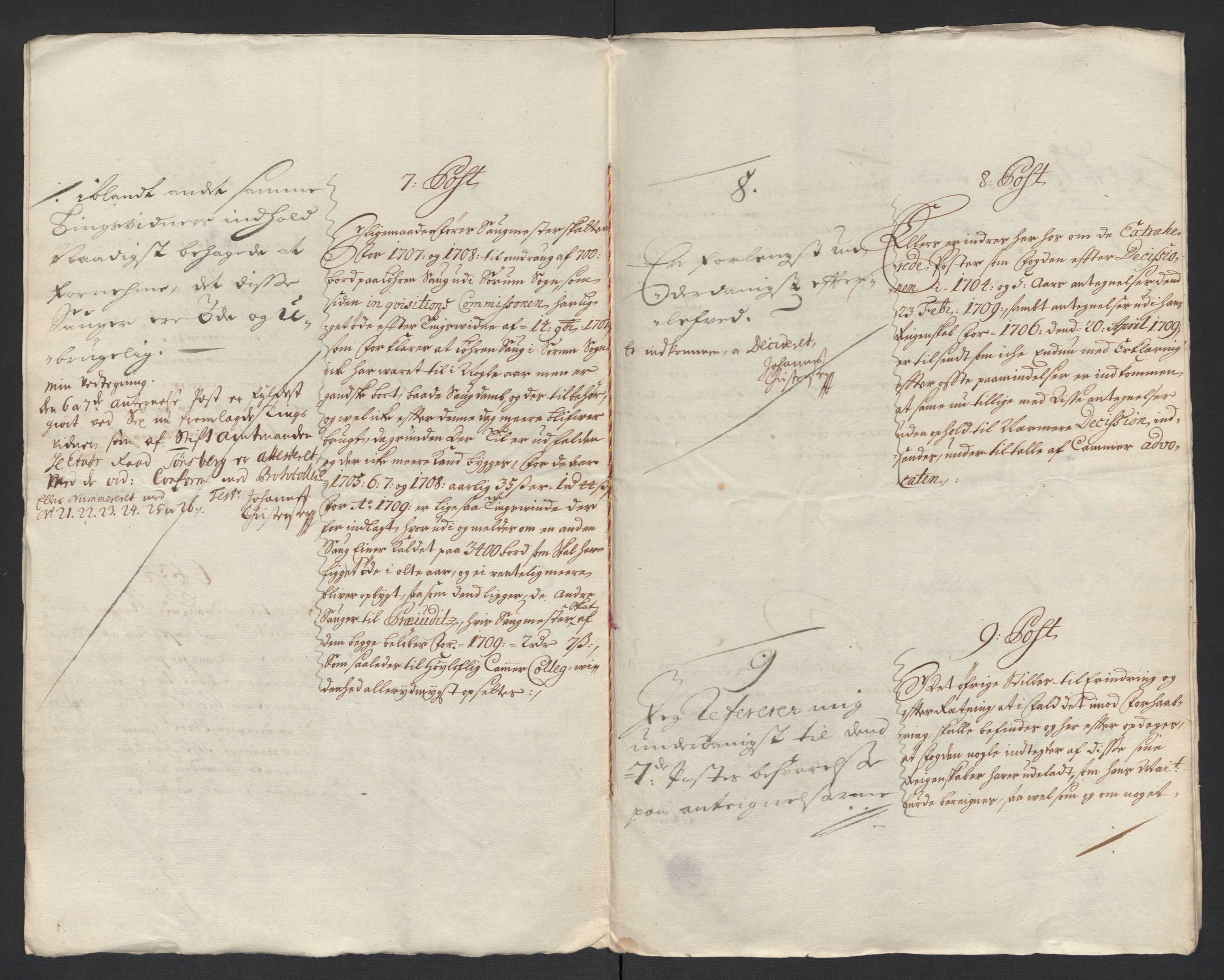 Rentekammeret inntil 1814, Reviderte regnskaper, Fogderegnskap, AV/RA-EA-4092/R11/L0591: Fogderegnskap Nedre Romerike, 1708-1709, p. 347