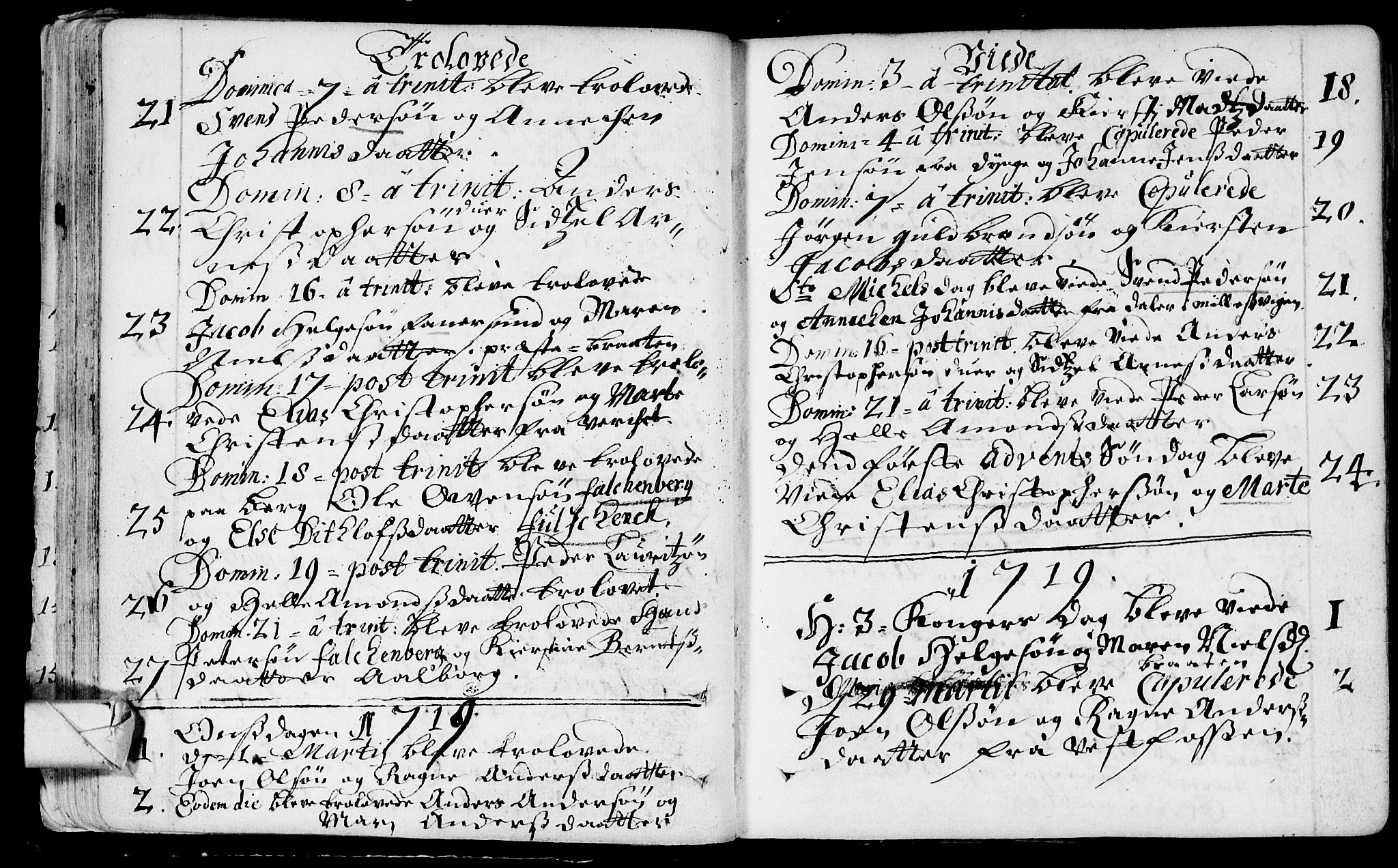 Eiker kirkebøker, SAKO/A-4/F/Fa/L0005: Parish register (official) no. I 5 /1, 1705-1759