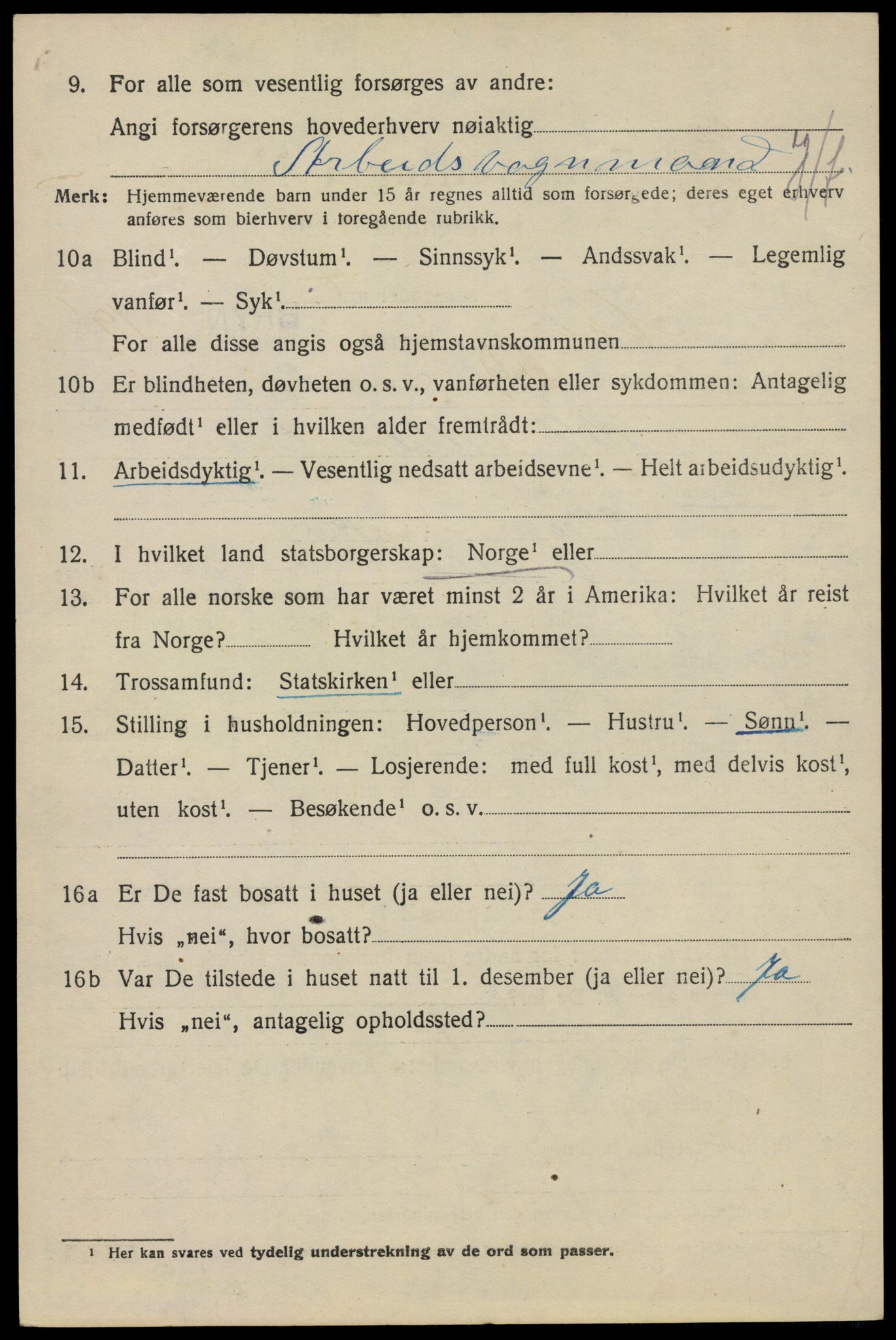 SAO, 1920 census for Aker, 1920, p. 104285