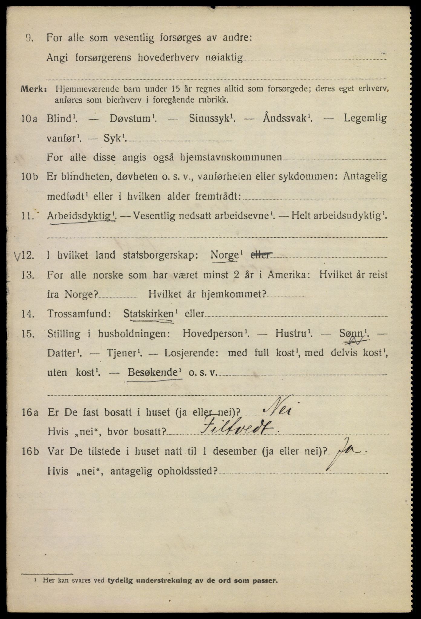 SAO, 1920 census for Kristiania, 1920, p. 294314