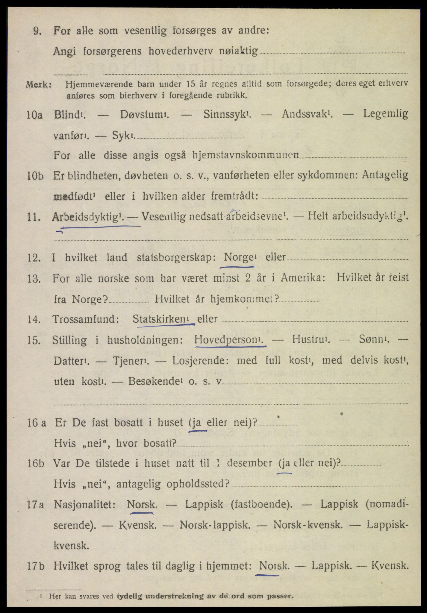 SAT, 1920 census for Inderøy, 1920, p. 1790
