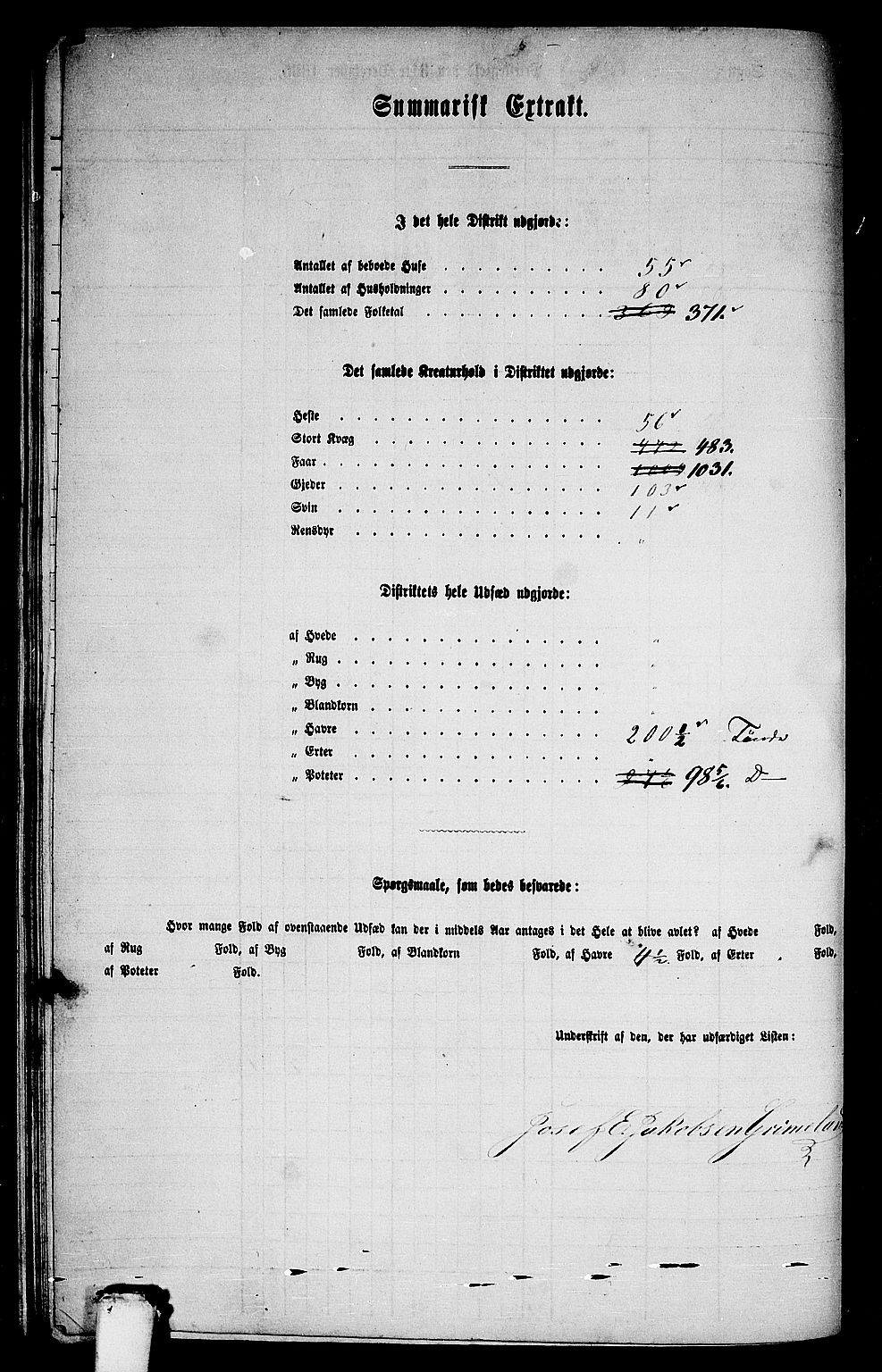 RA, 1865 census for Førde, 1865, p. 236