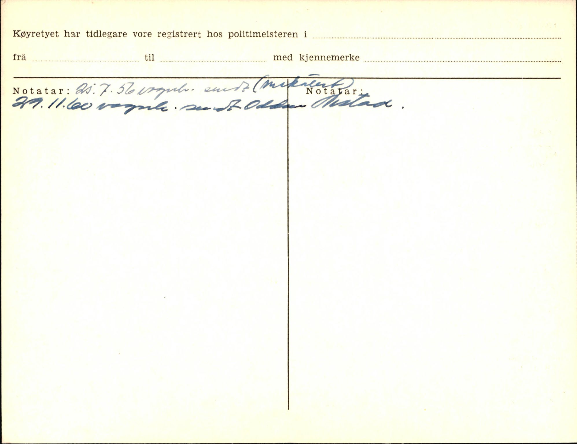 Statens vegvesen, Sogn og Fjordane vegkontor, AV/SAB-A-5301/4/F/L0004: Registerkort utmeldte Fjordane S2500-2700, S7200-7899, 1930-1961, p. 50