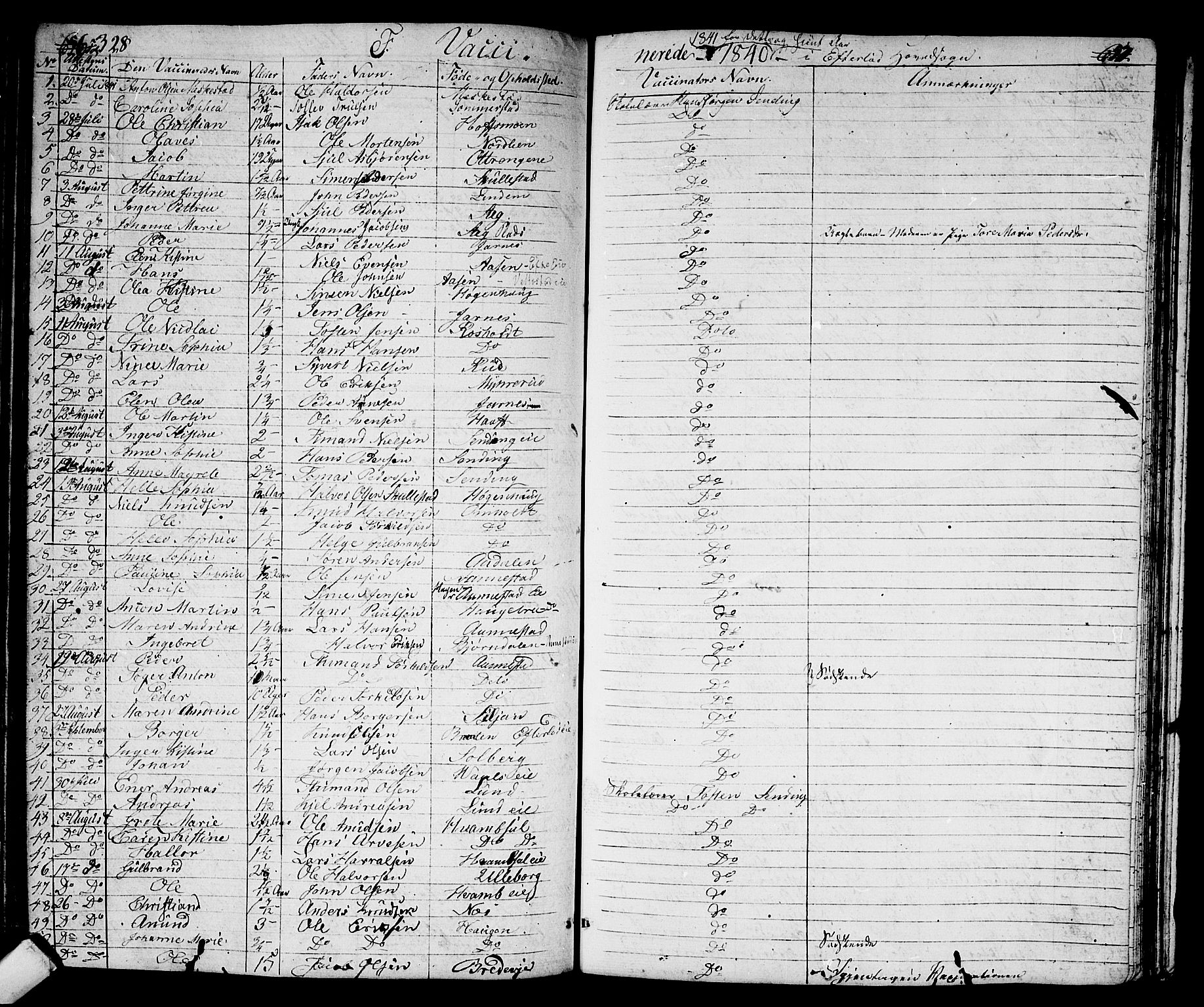 Sandsvær kirkebøker, SAKO/A-244/G/Ga/L0004: Parish register (copy) no. I 4, 1840-1856, p. 328