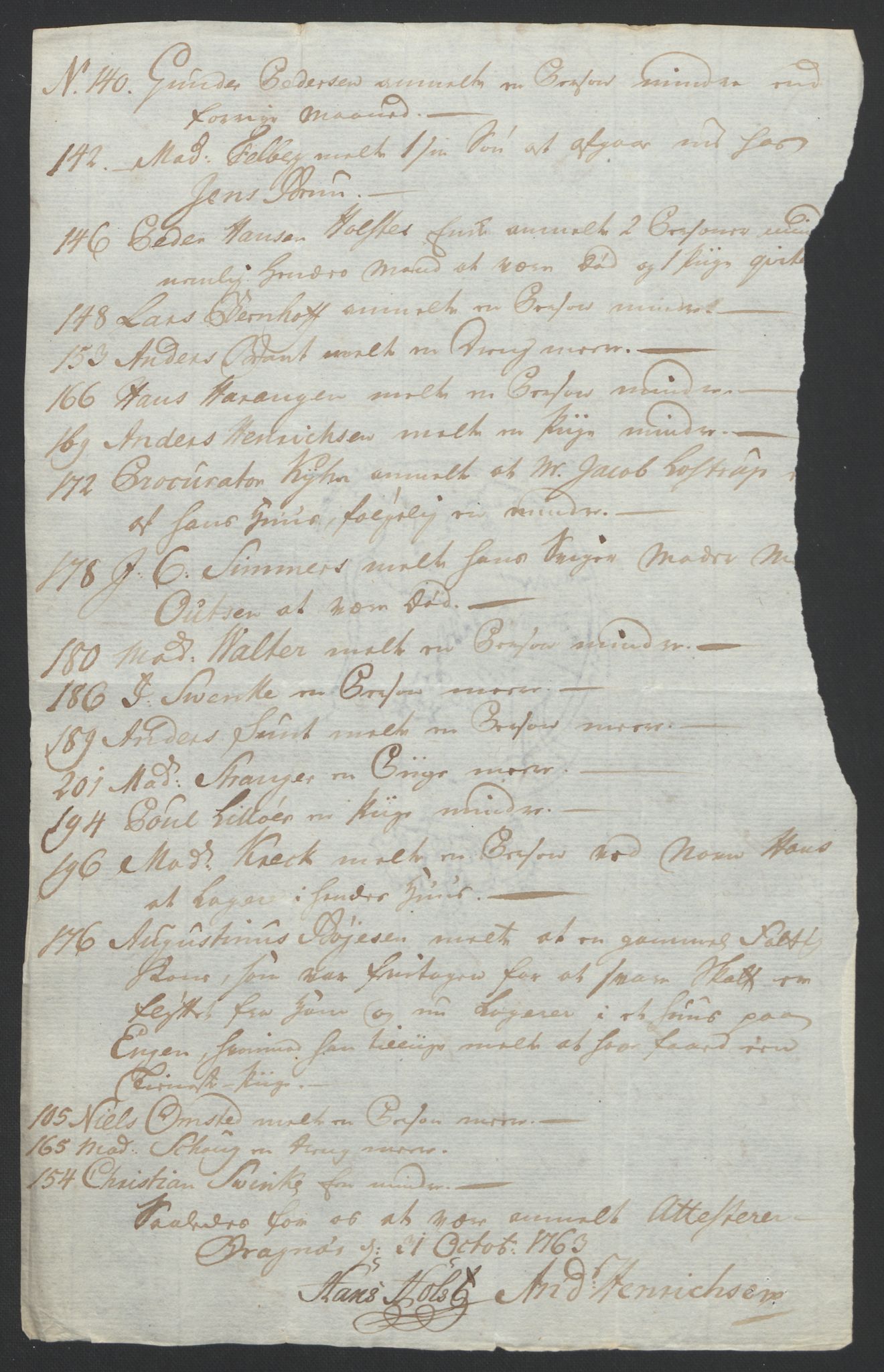 Rentekammeret inntil 1814, Reviderte regnskaper, Byregnskaper, AV/RA-EA-4066/R/Rf/L0119/0001: [F2] Kontribusjonsregnskap / Ekstraskatt, 1762-1767, p. 125