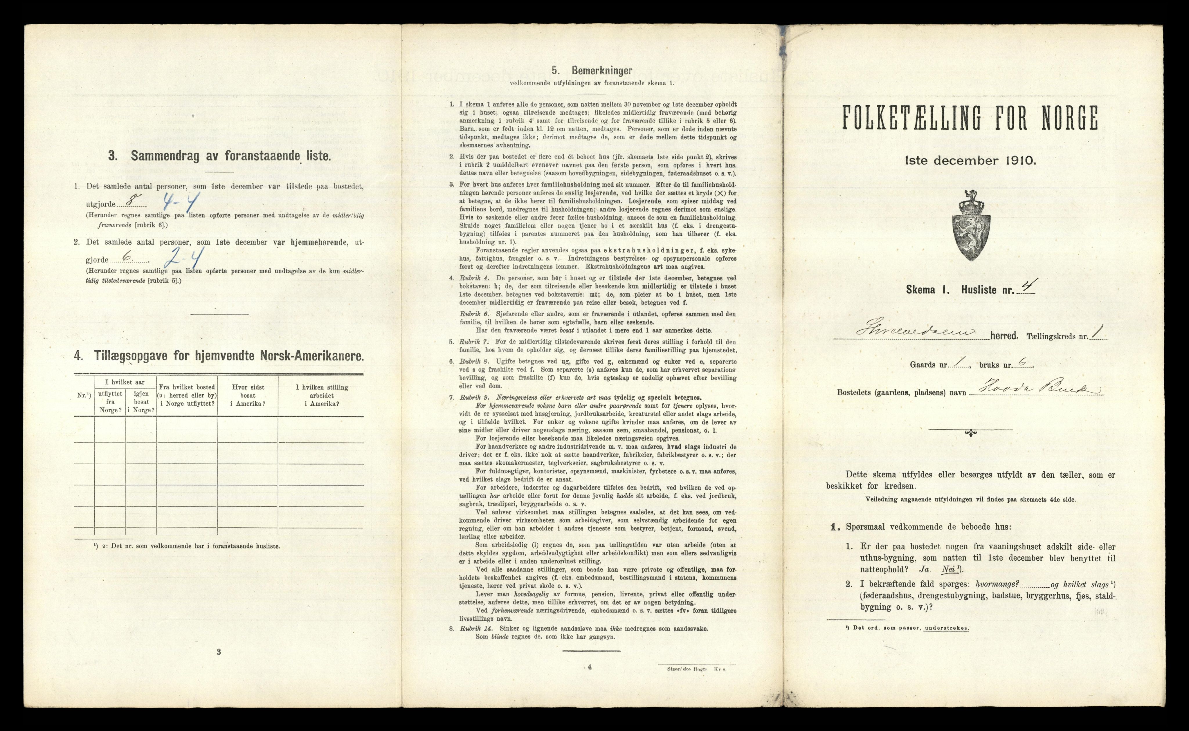 RA, 1910 census for Stor-Elvdal, 1910, p. 49