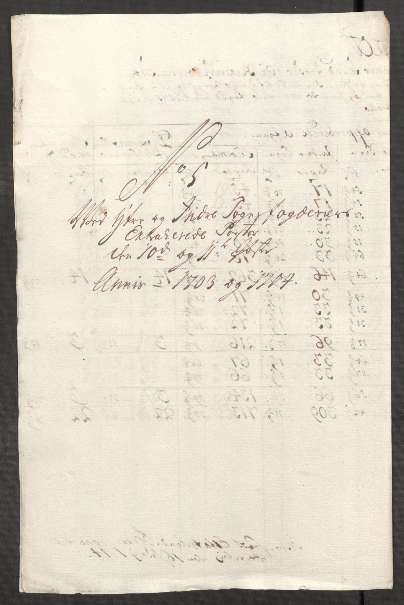 Rentekammeret inntil 1814, Reviderte regnskaper, Fogderegnskap, AV/RA-EA-4092/R52/L3313: Fogderegnskap Sogn, 1703-1704, p. 573