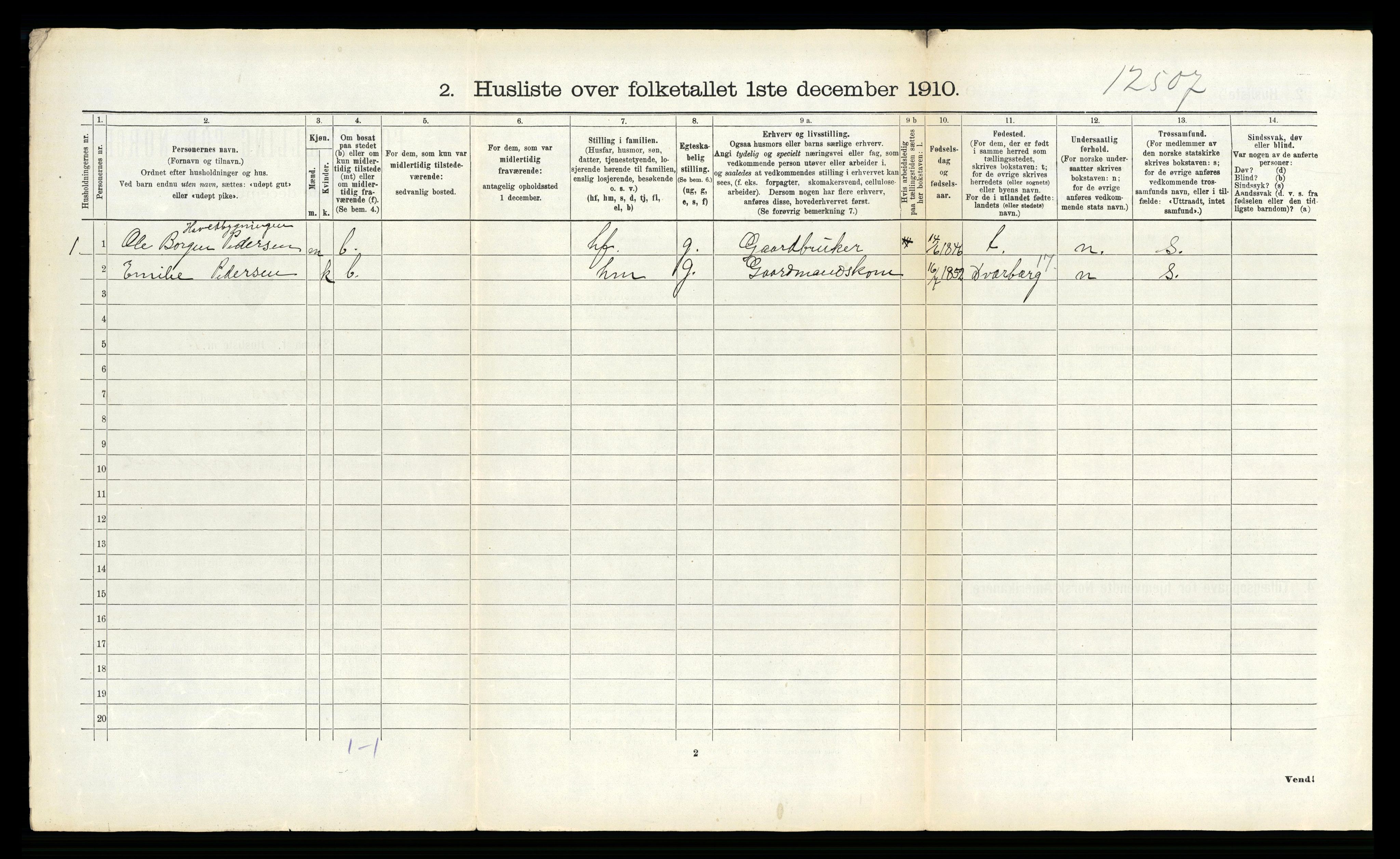 RA, 1910 census for Øksnes, 1910, p. 911