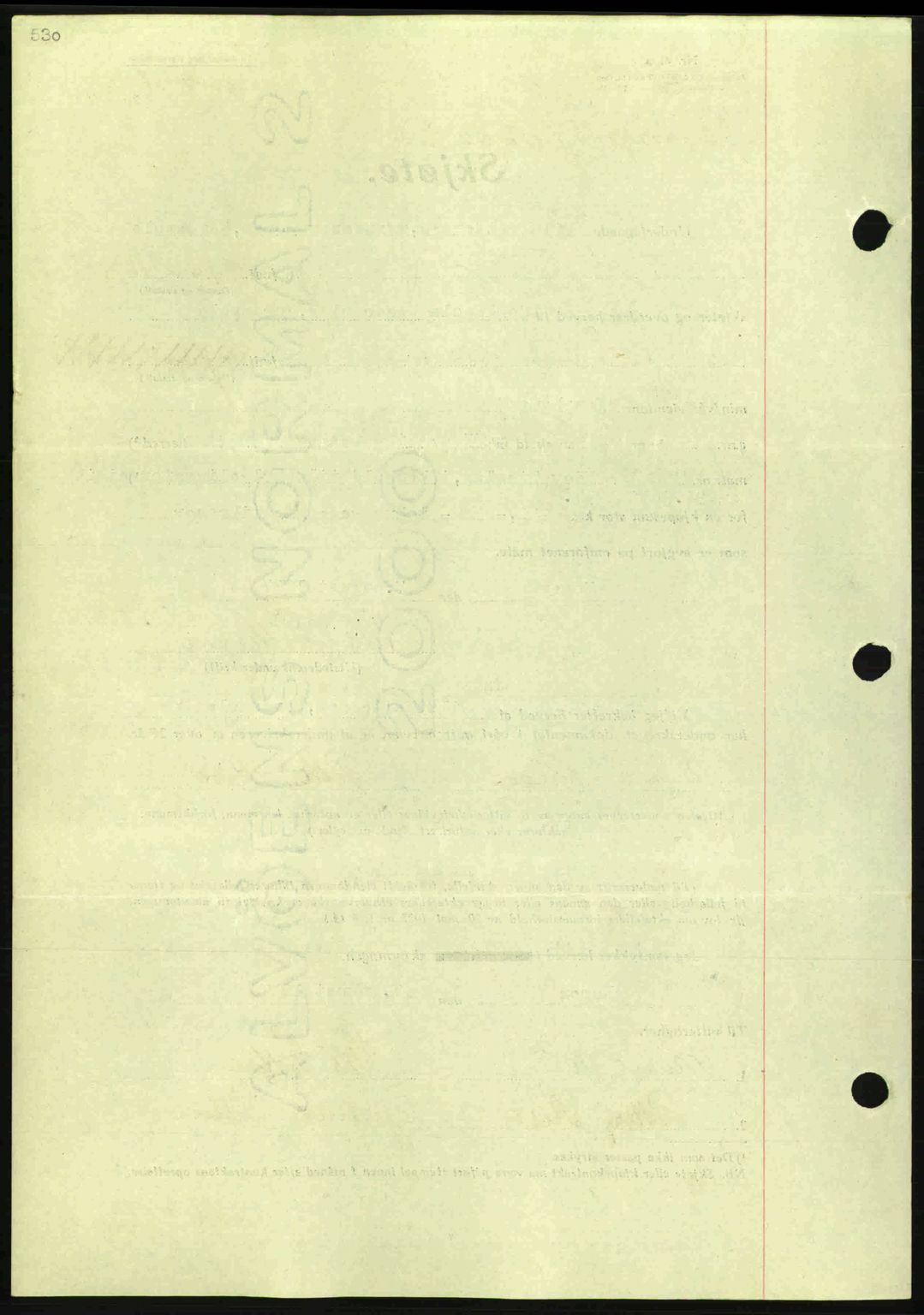 Nordmøre sorenskriveri, AV/SAT-A-4132/1/2/2Ca: Mortgage book no. A82, 1937-1938, Diary no: : 2709/1937