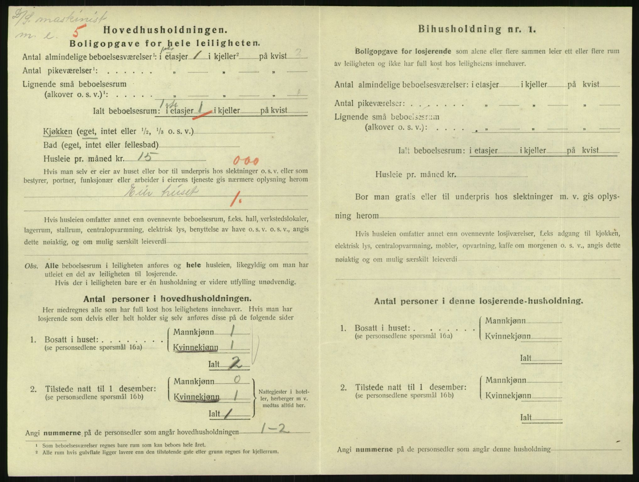 SAKO, 1920 census for Horten, 1920, p. 4310