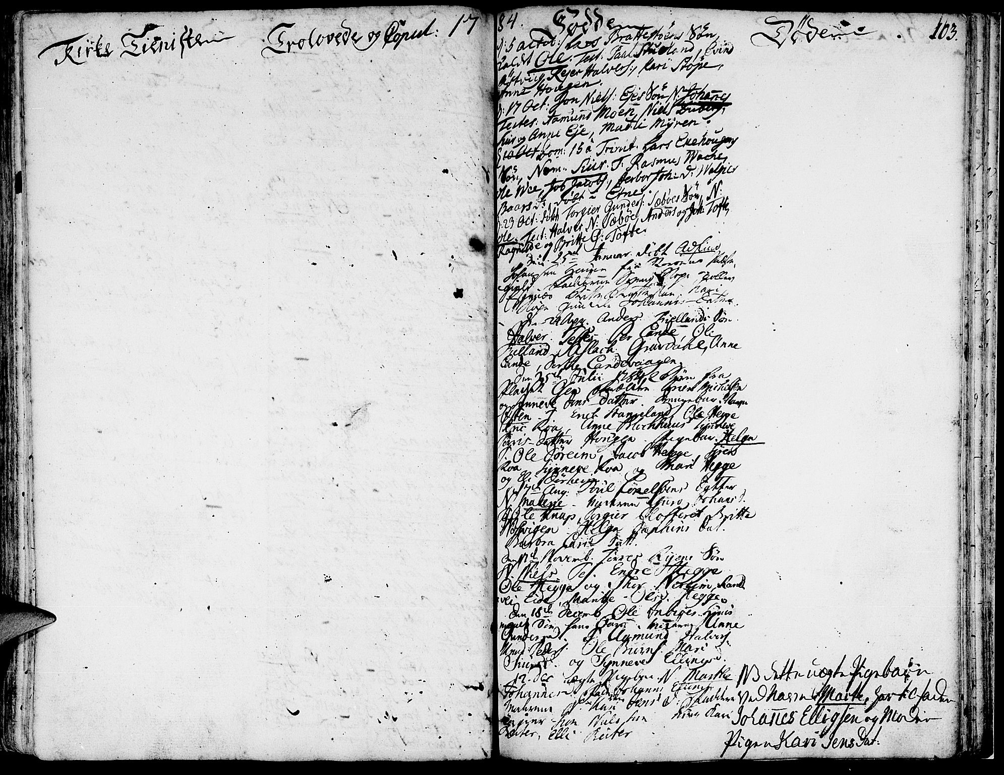 Fjelberg sokneprestembete, AV/SAB-A-75201/H/Haa: Parish register (official) no. A 2, 1760-1788, p. 103